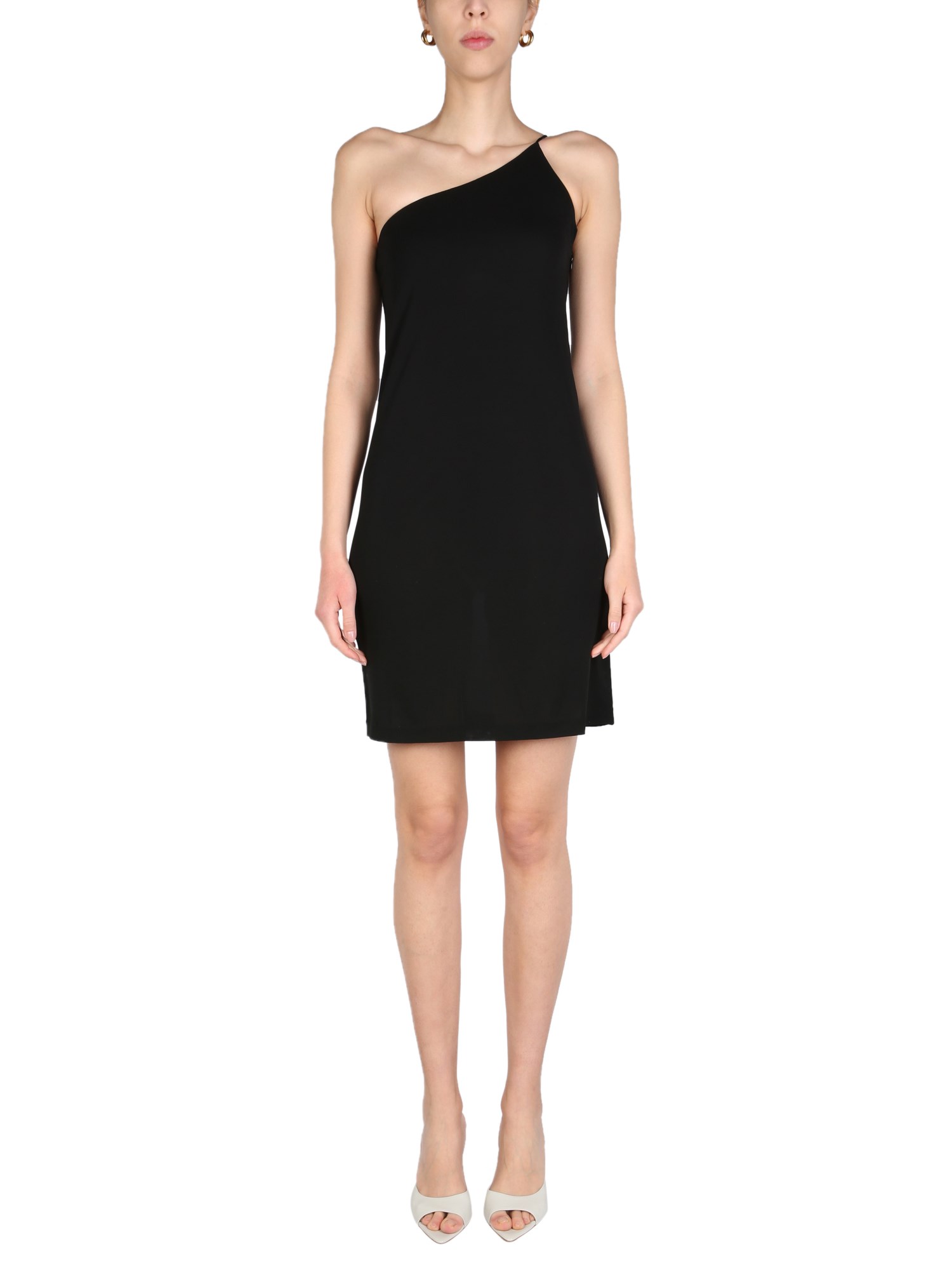 dsquared dsquared one-shoulder dress