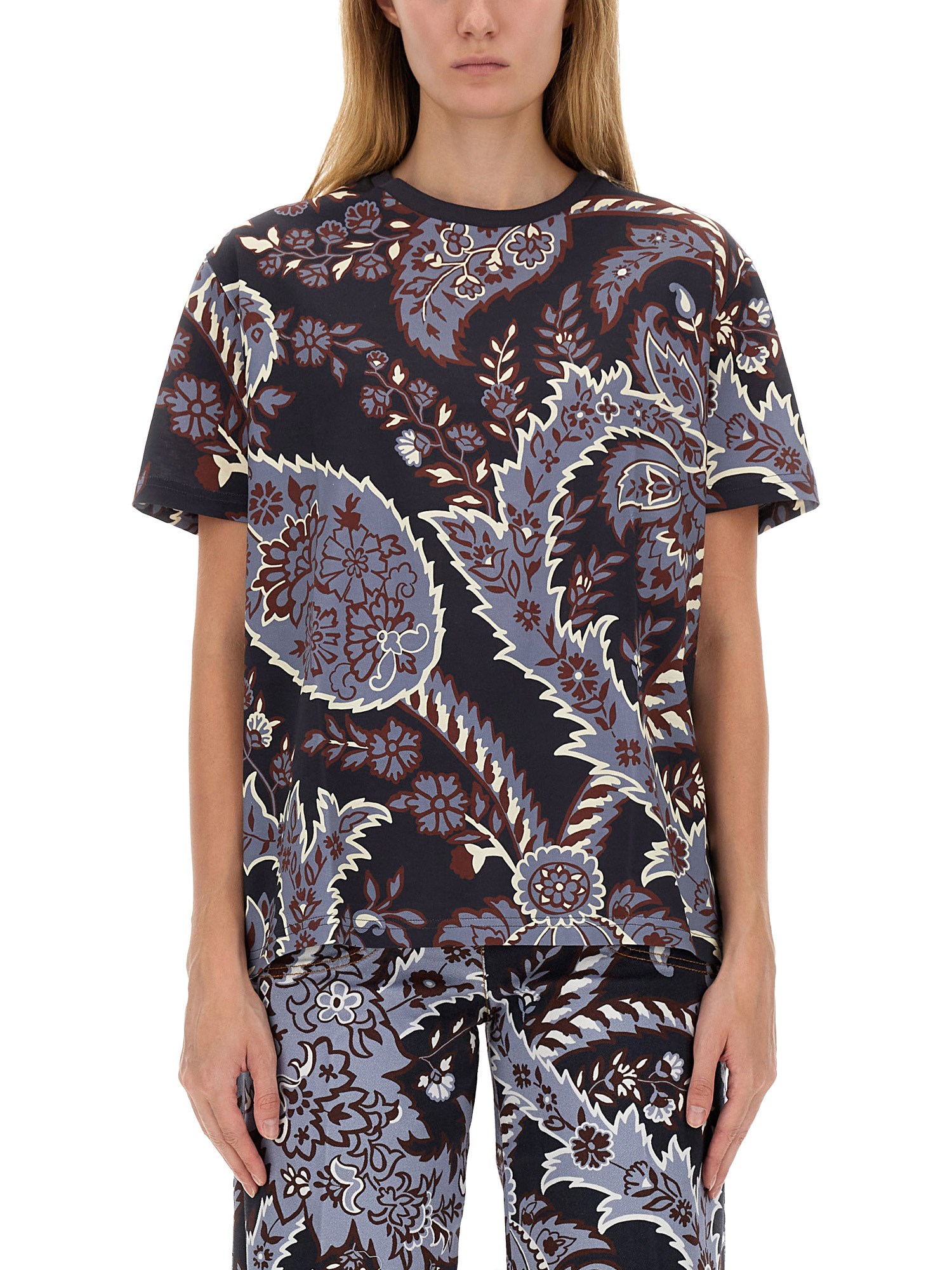 Etro etro paisley t-shirt