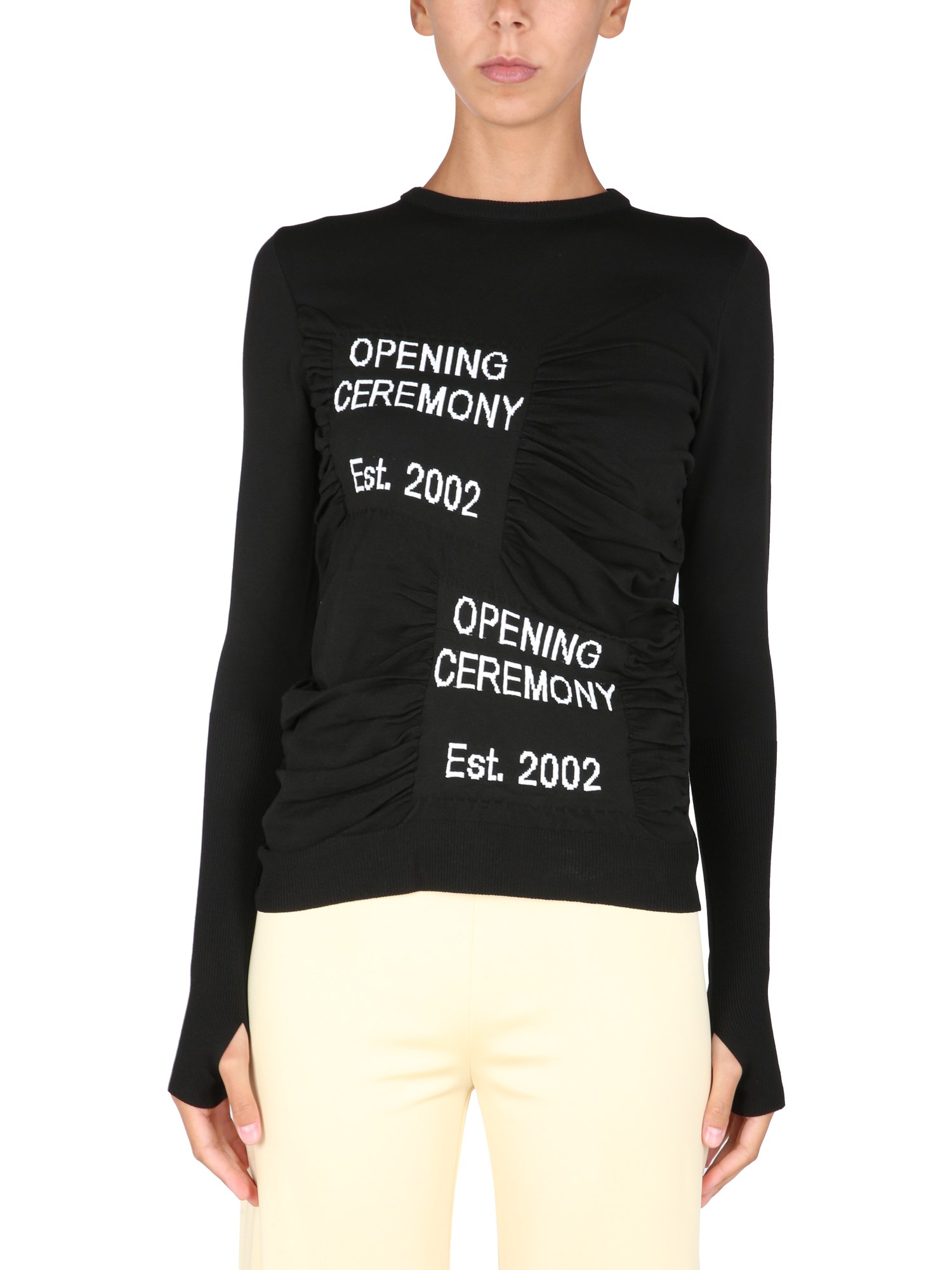 Opening Ceremony opening ceremony crew neck sweater