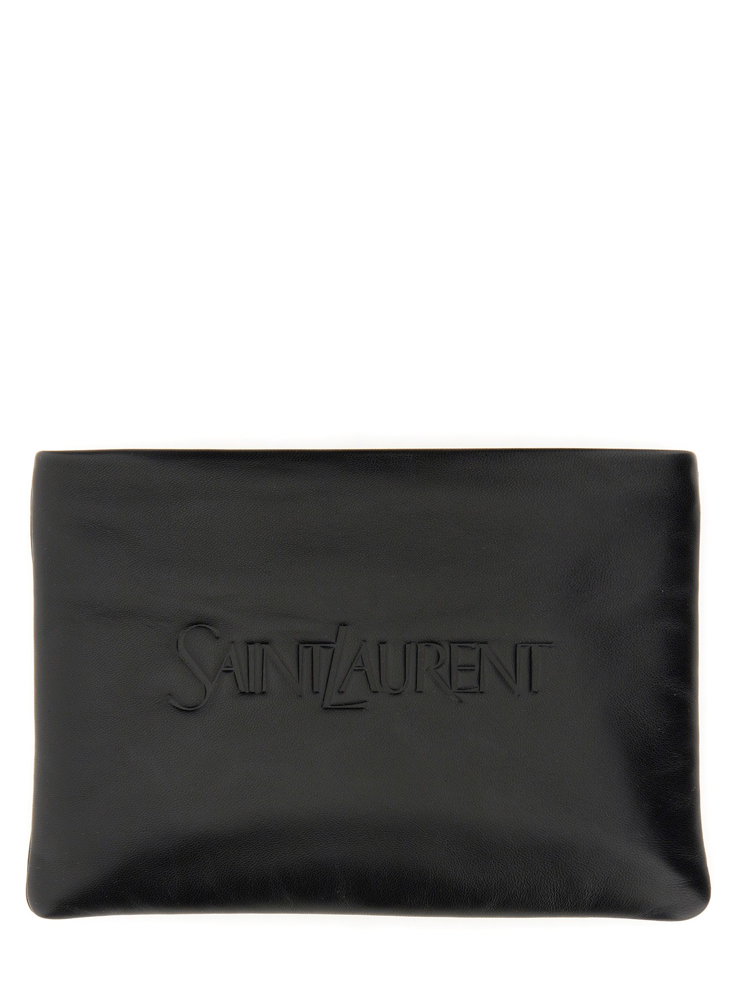 Saint Laurent saint laurent small padded clutch bag