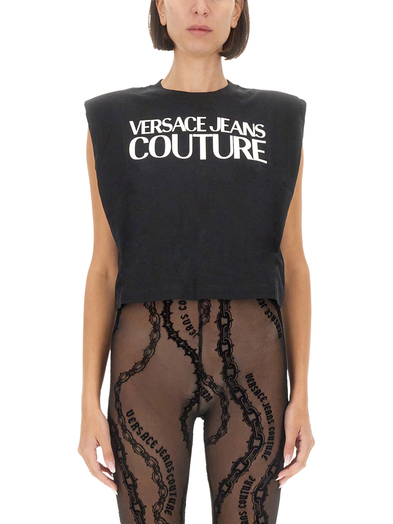 Versace Jeans Couture versace jeans couture tops with logo