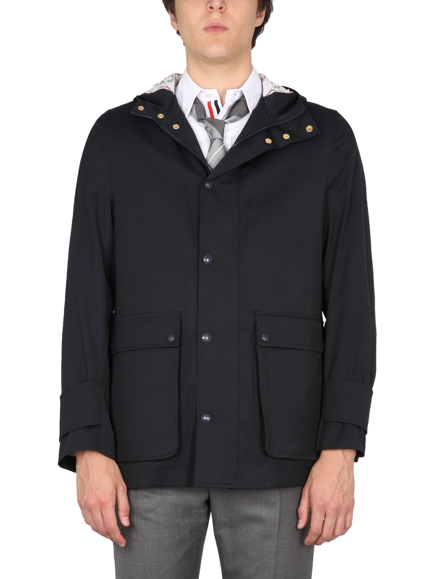 Thom Browne thom browne nylon parka.