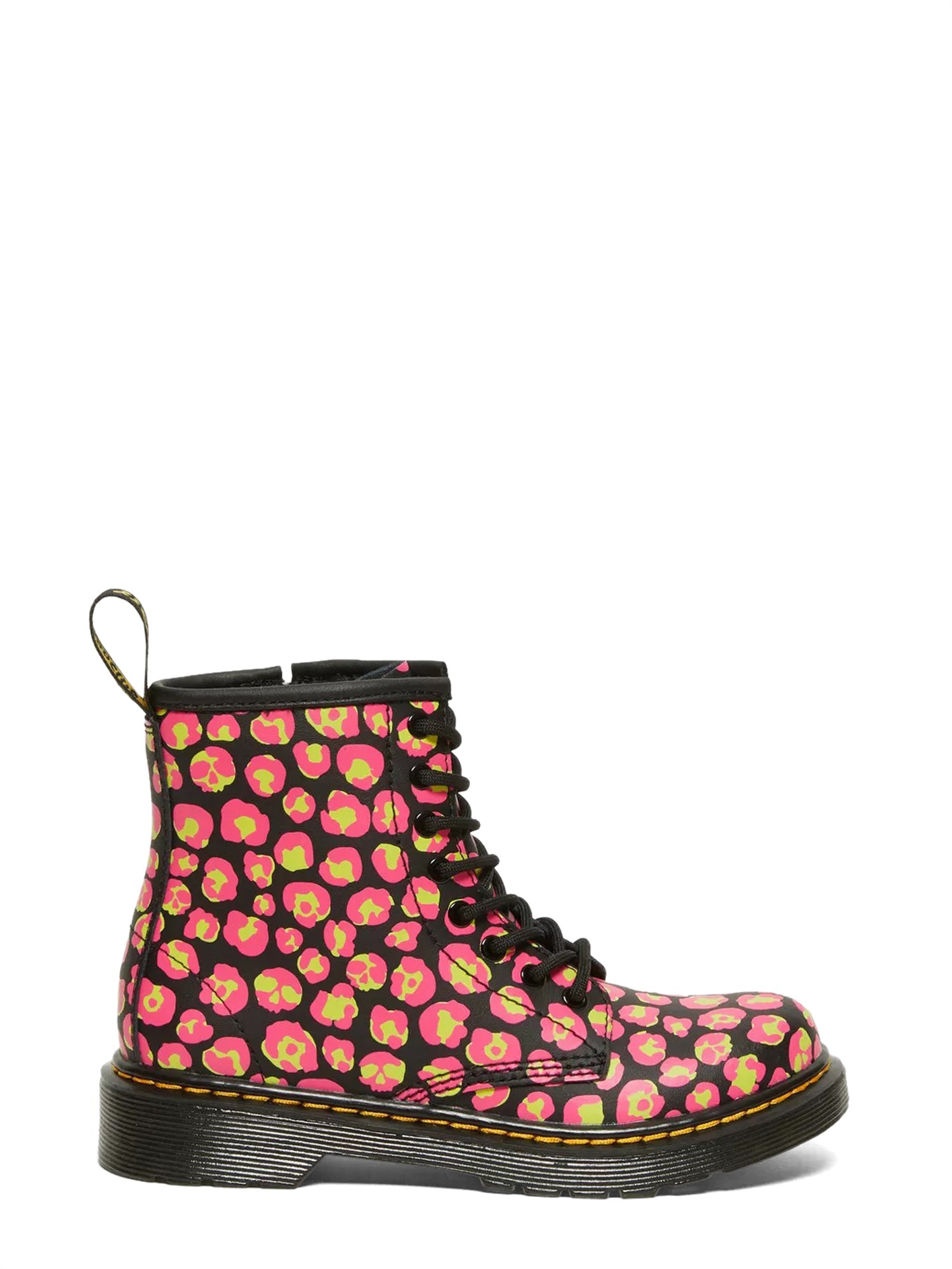 dr martens dr martens lace boots 1460 leopard