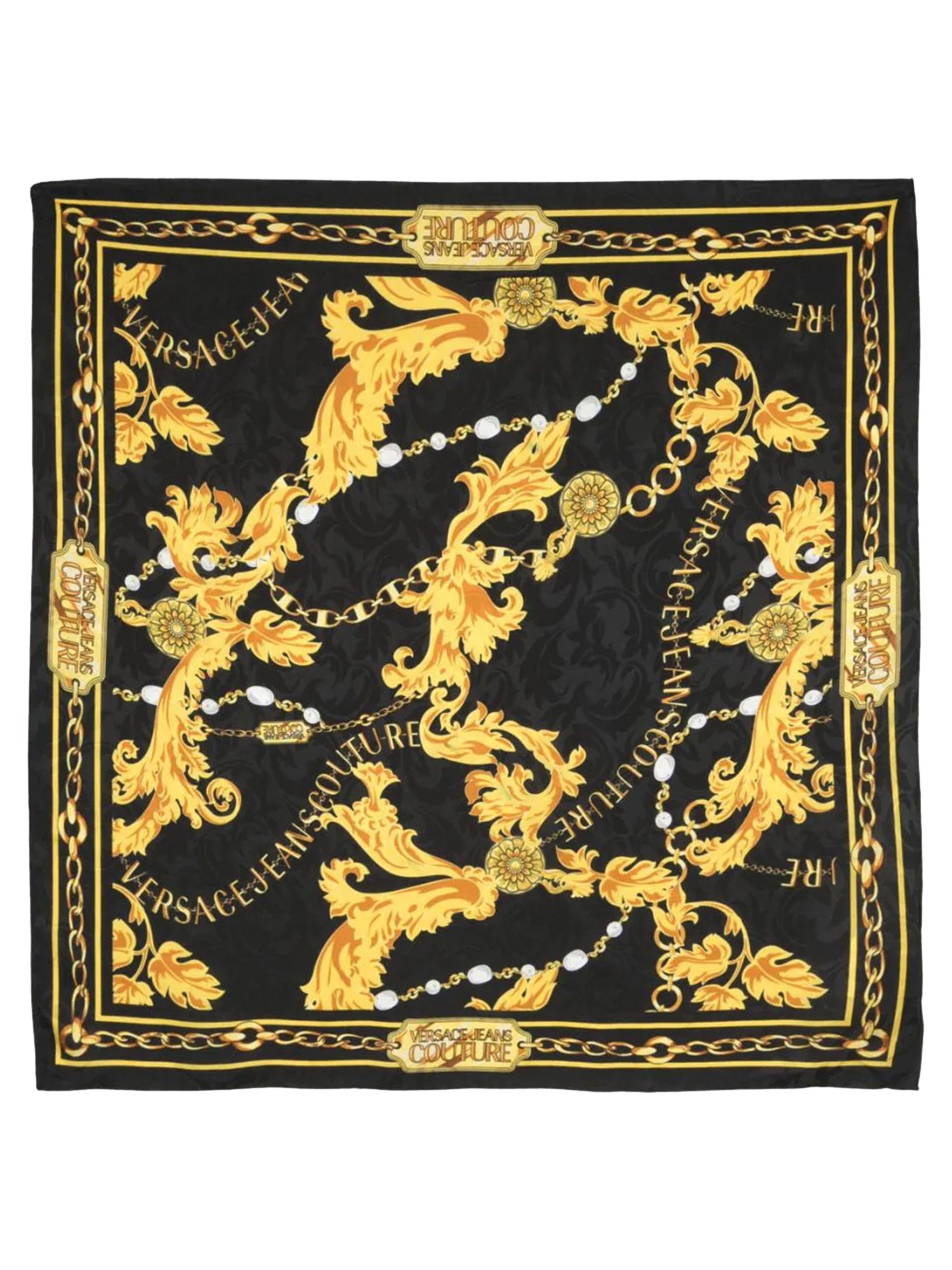 Versace Jeans Couture versace jeans couture silk scarf