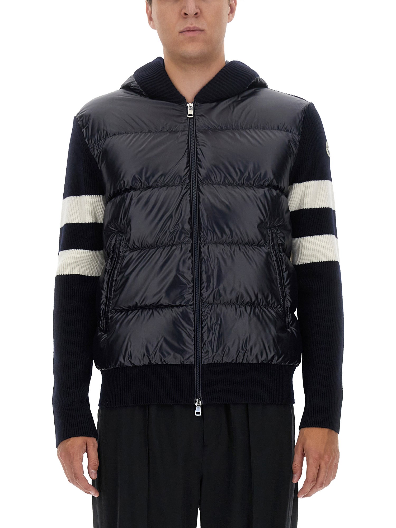 Moncler moncler padded cardigan