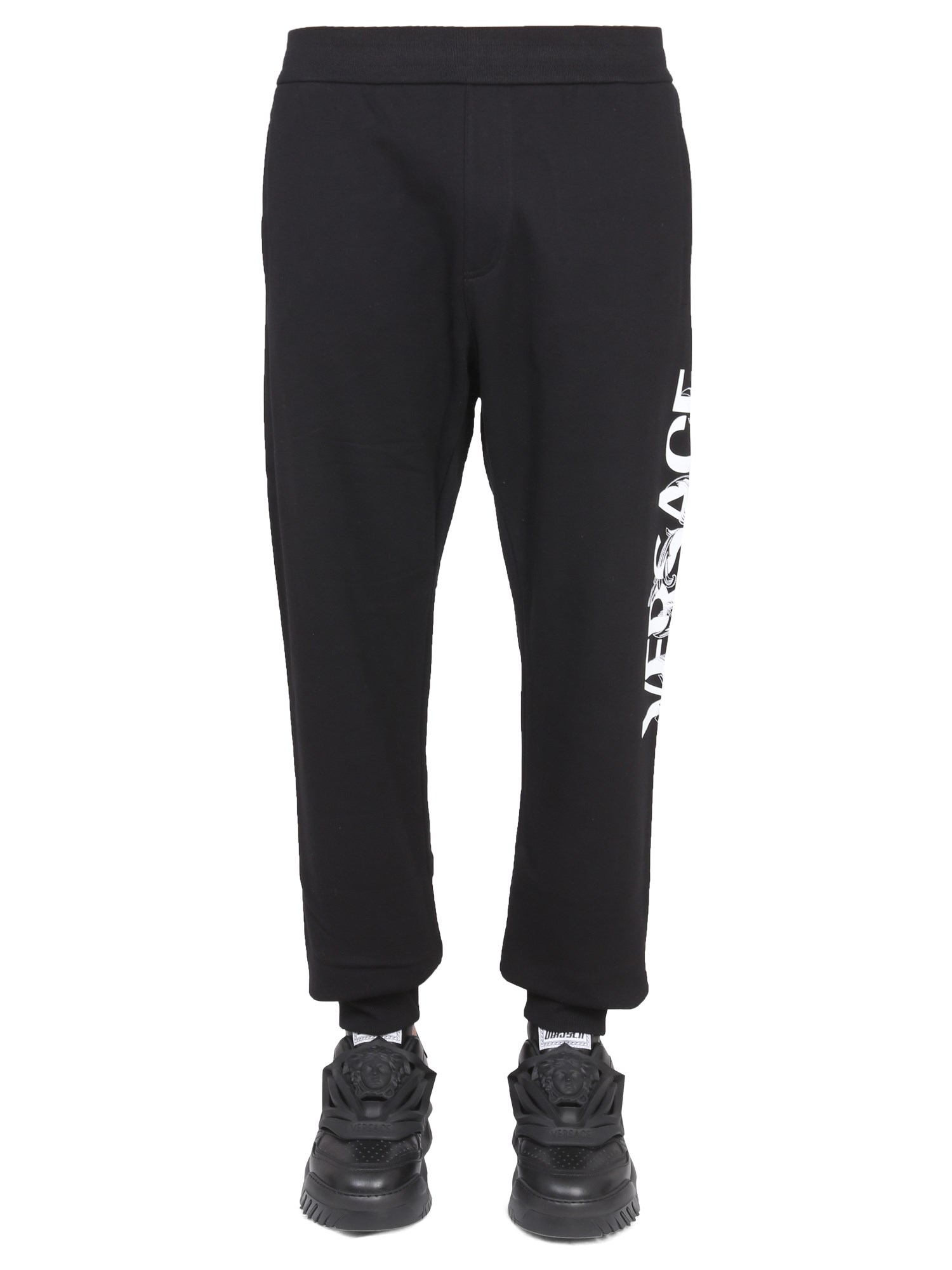 Versace versace jogging pants with logo