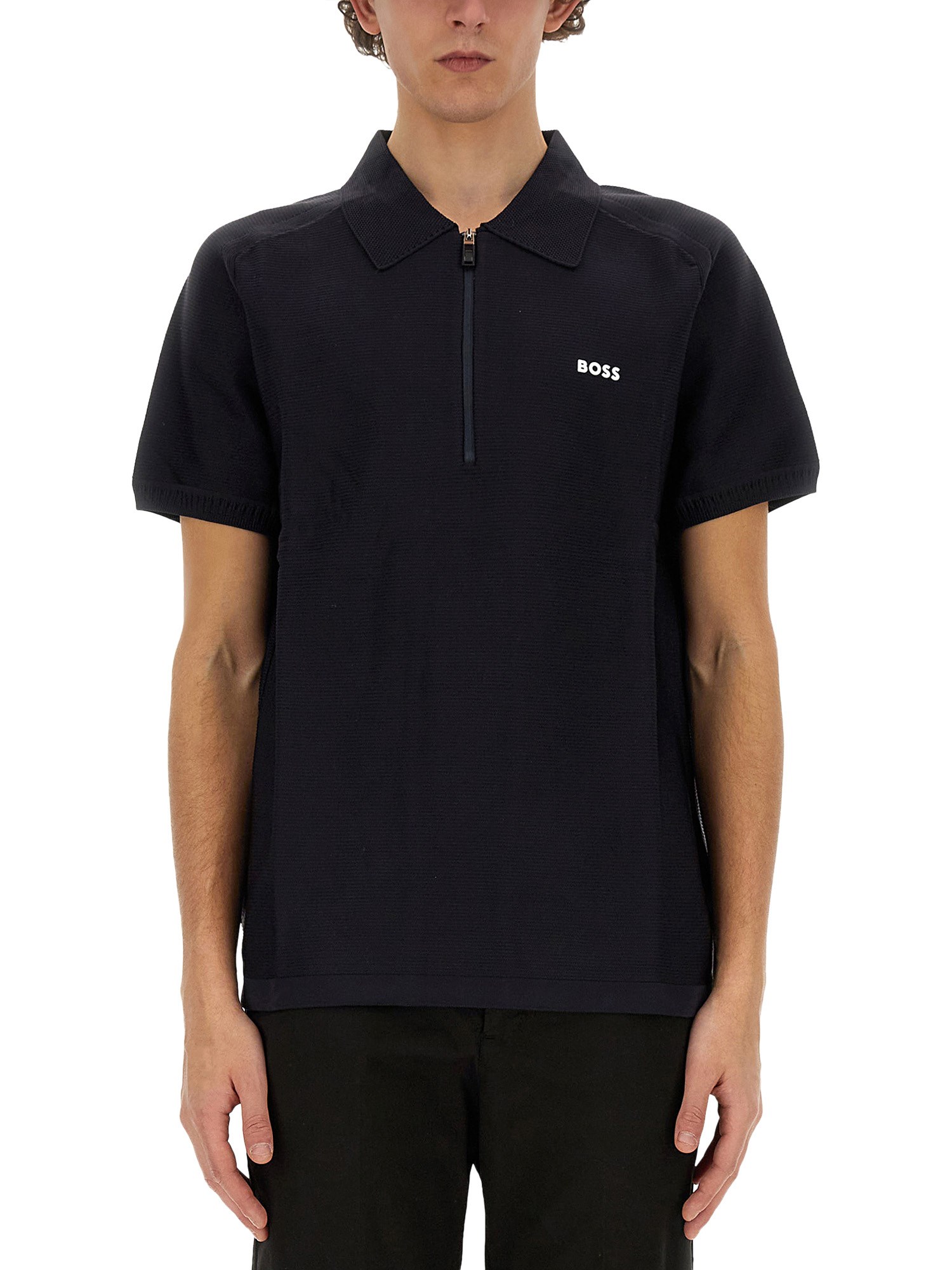 BOSS boss zip polo.