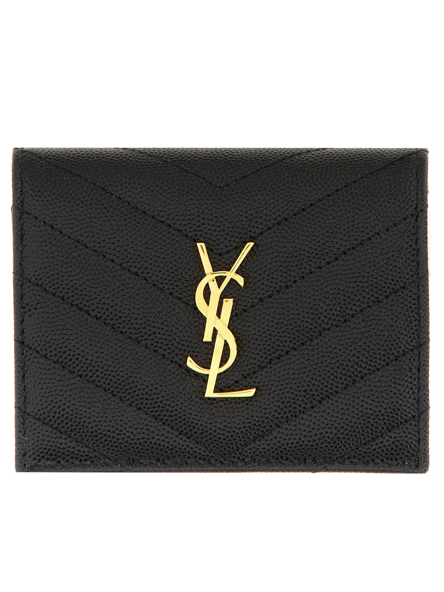 Saint Laurent saint laurent cassandre matelassé flap card holder