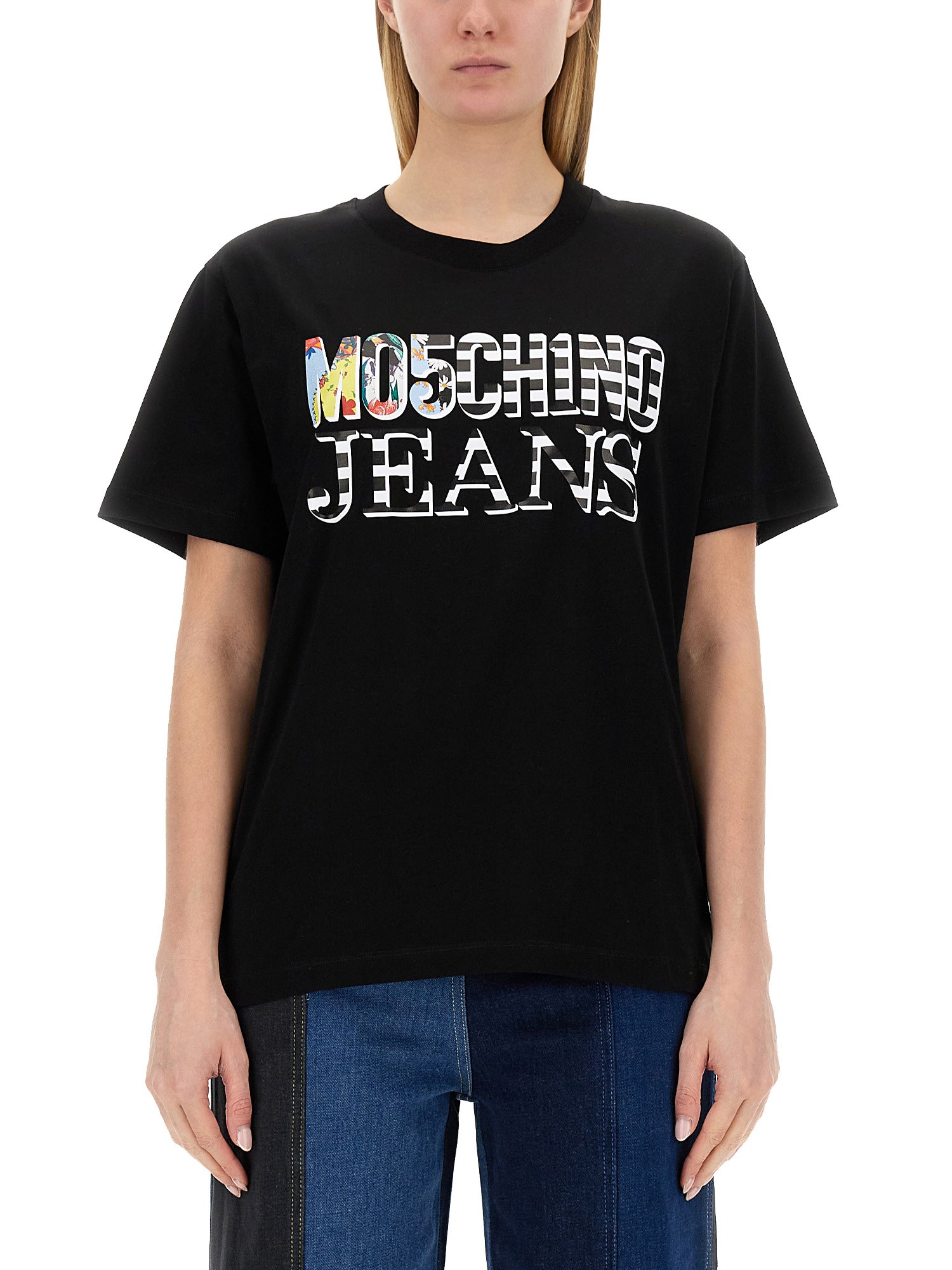 Moschino Jeans moschino jeans t-shirt with logo