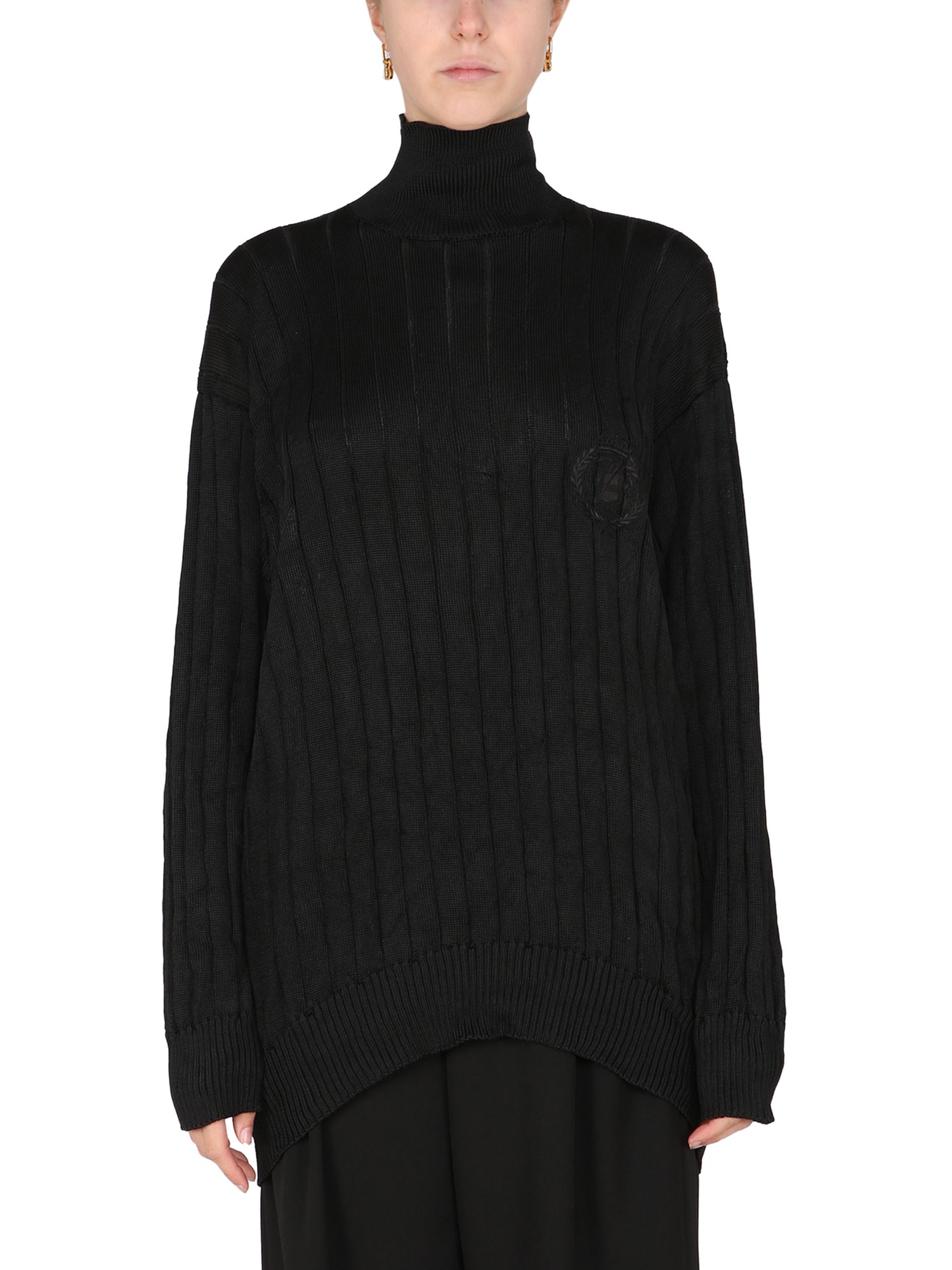 Balenciaga balenciaga oversized turtleneck pullover