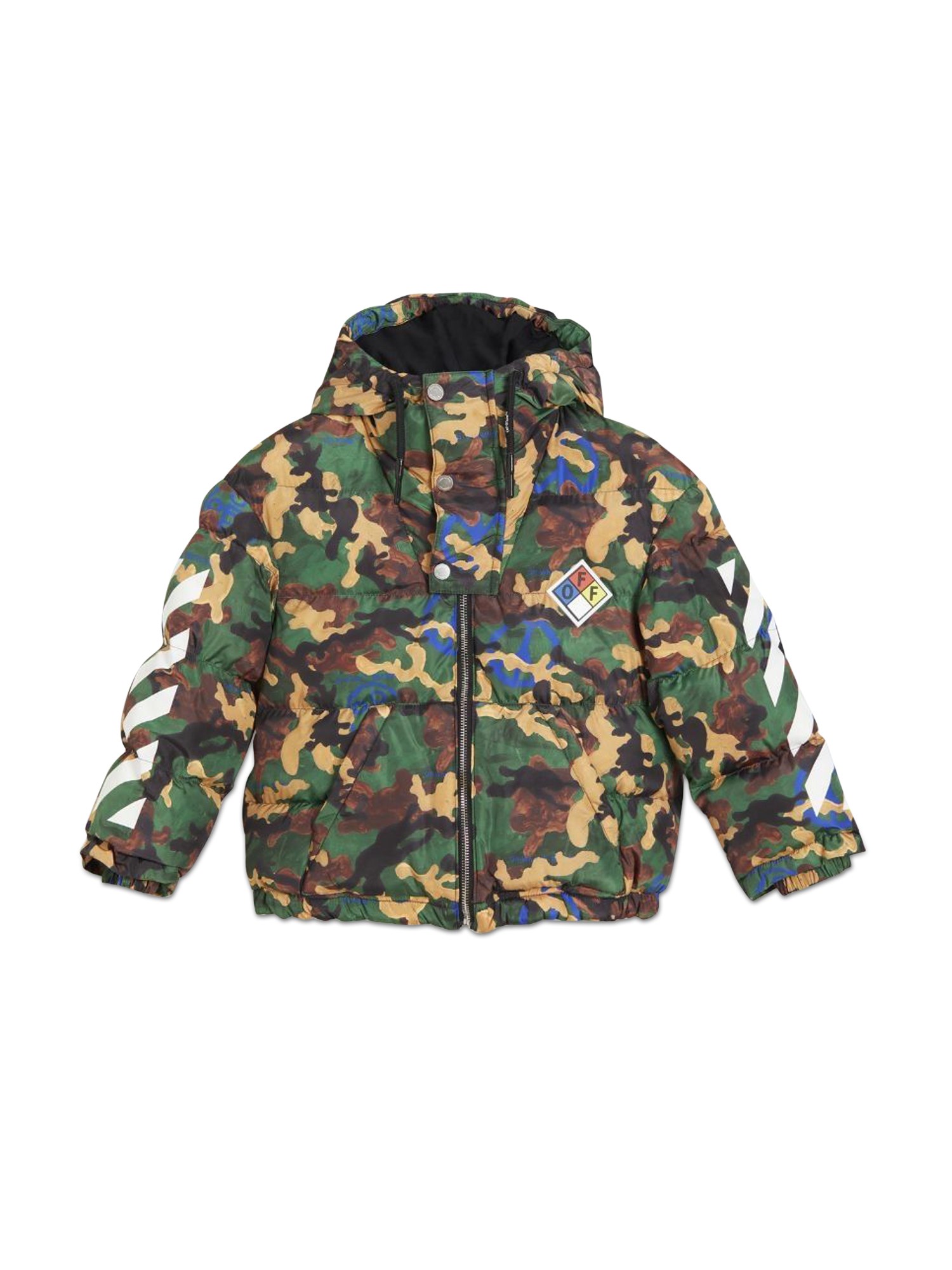 OFF-WHITE off-white piumino con stampa camouflage