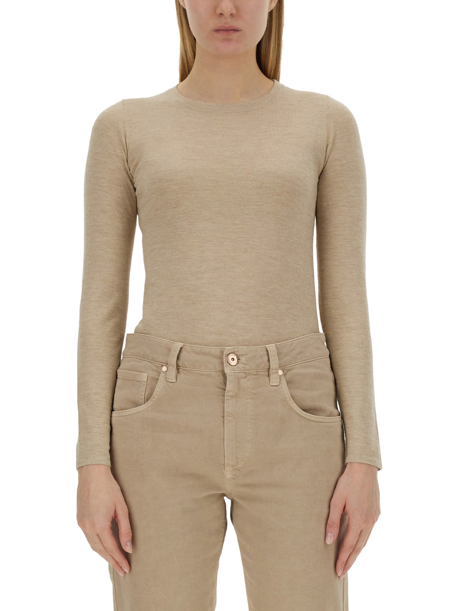 Brunello Cucinelli brunello cucinelli cashmere and silk sweater