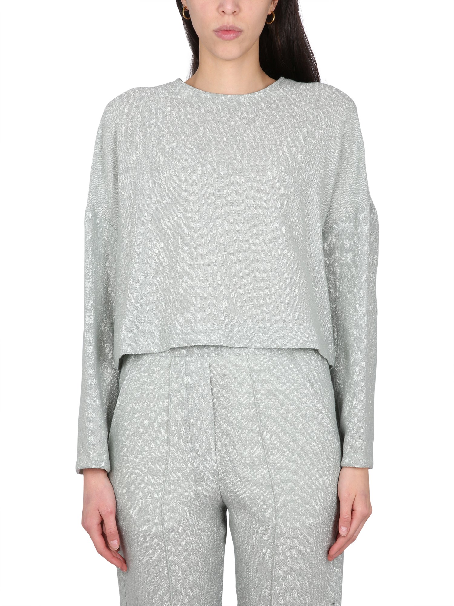 Alysi alysi wool crew neck sweater