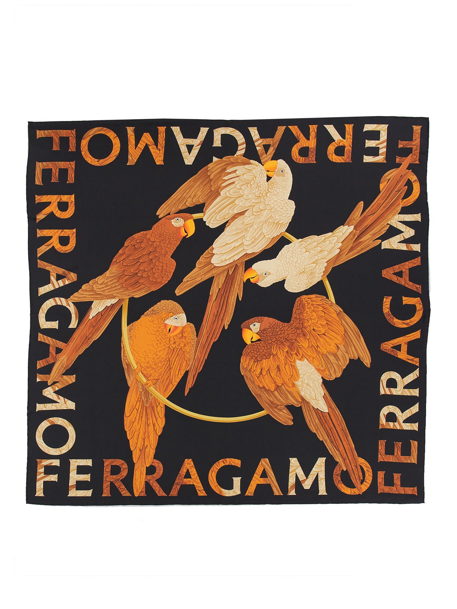 Ferragamo ferragamo silk scarf