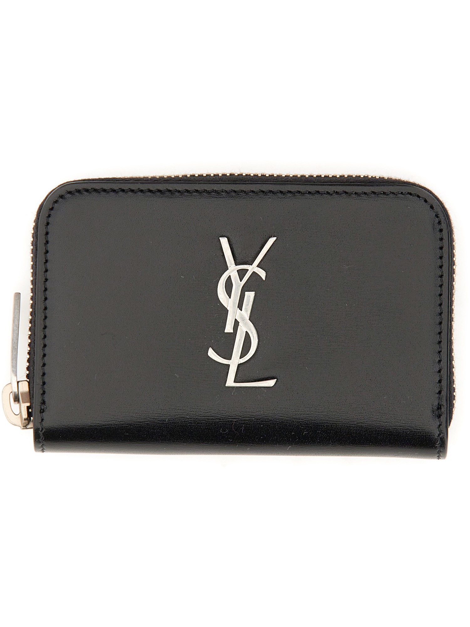 Saint Laurent saint laurent wallet with logo