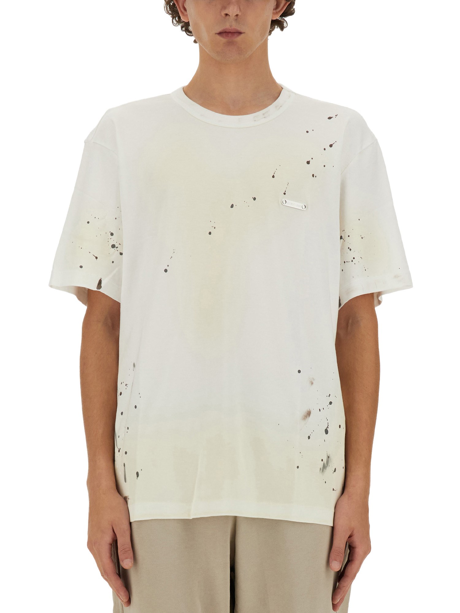 Helmut Lang helmut lang t-shirt with print