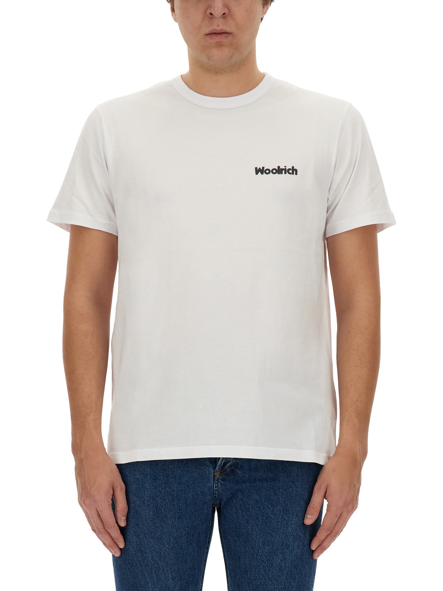 Woolrich woolrich t-shirt with logo