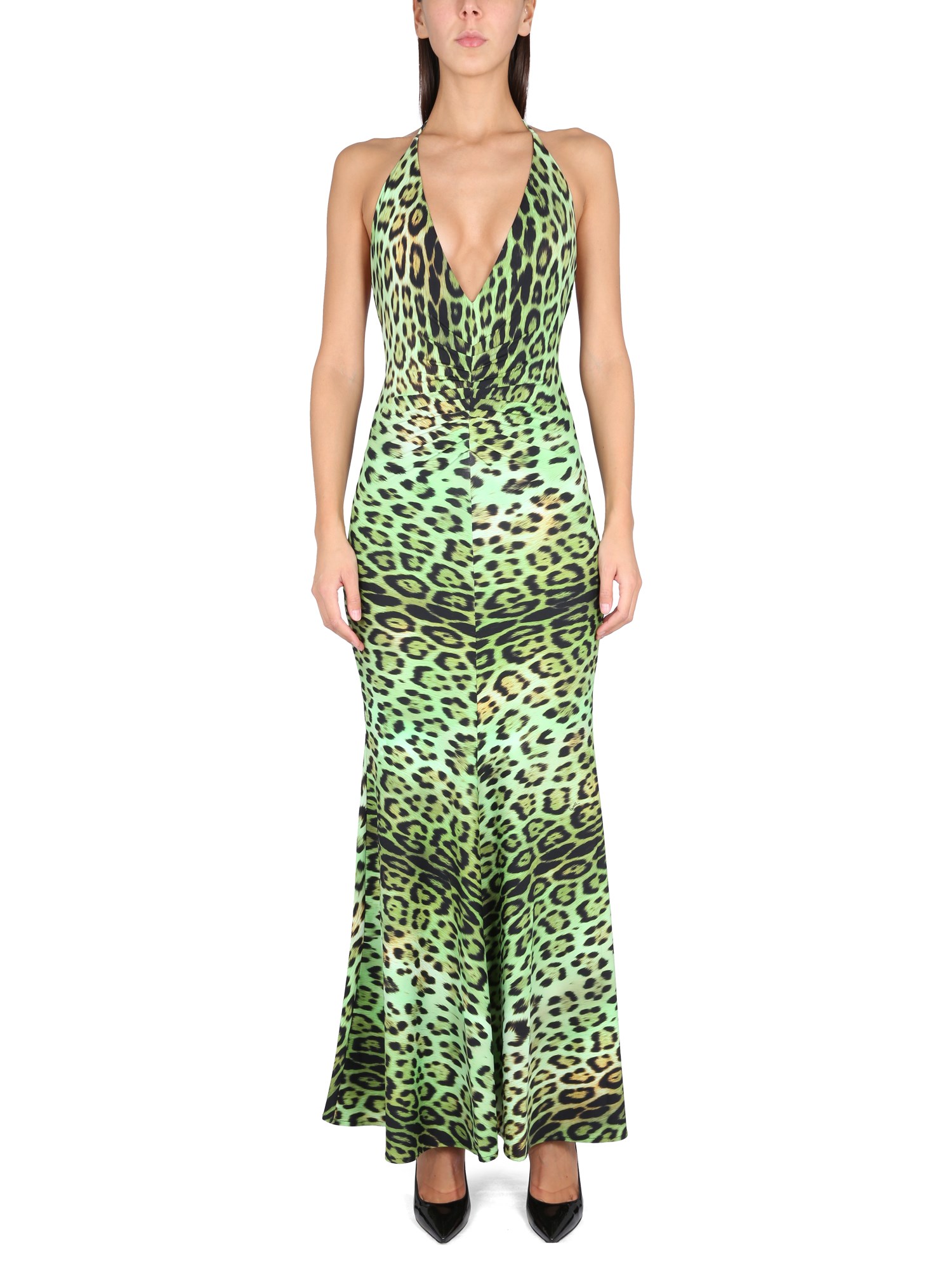 Roberto Cavalli roberto cavalli animal print dress