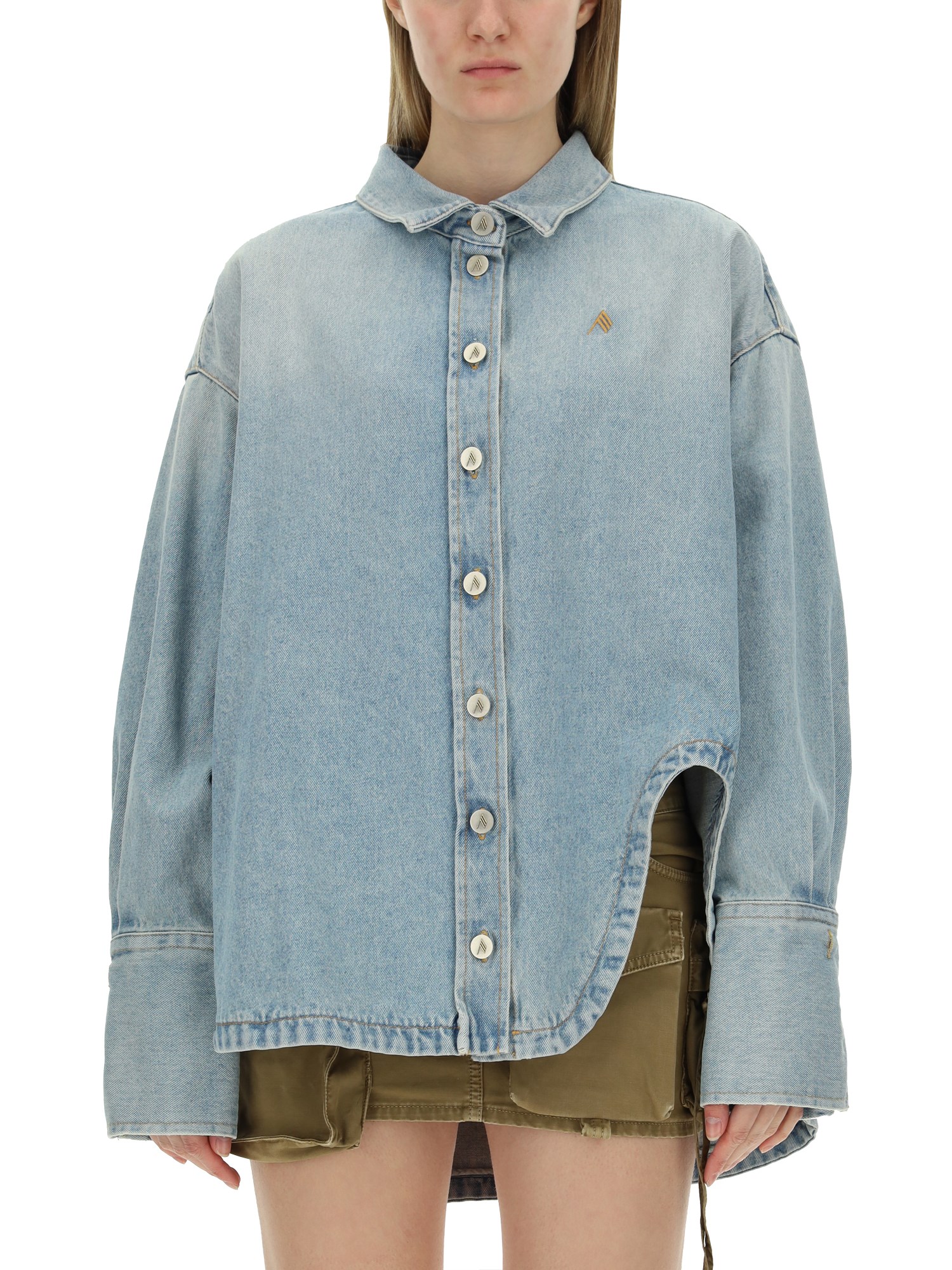 The Attico the attico denim jacket