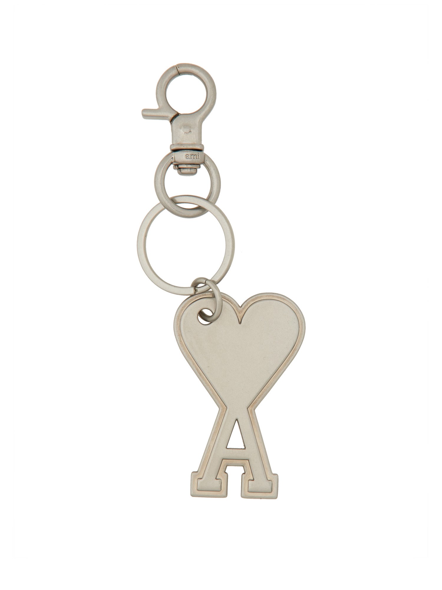 Ami Paris ami paris keychain with logo