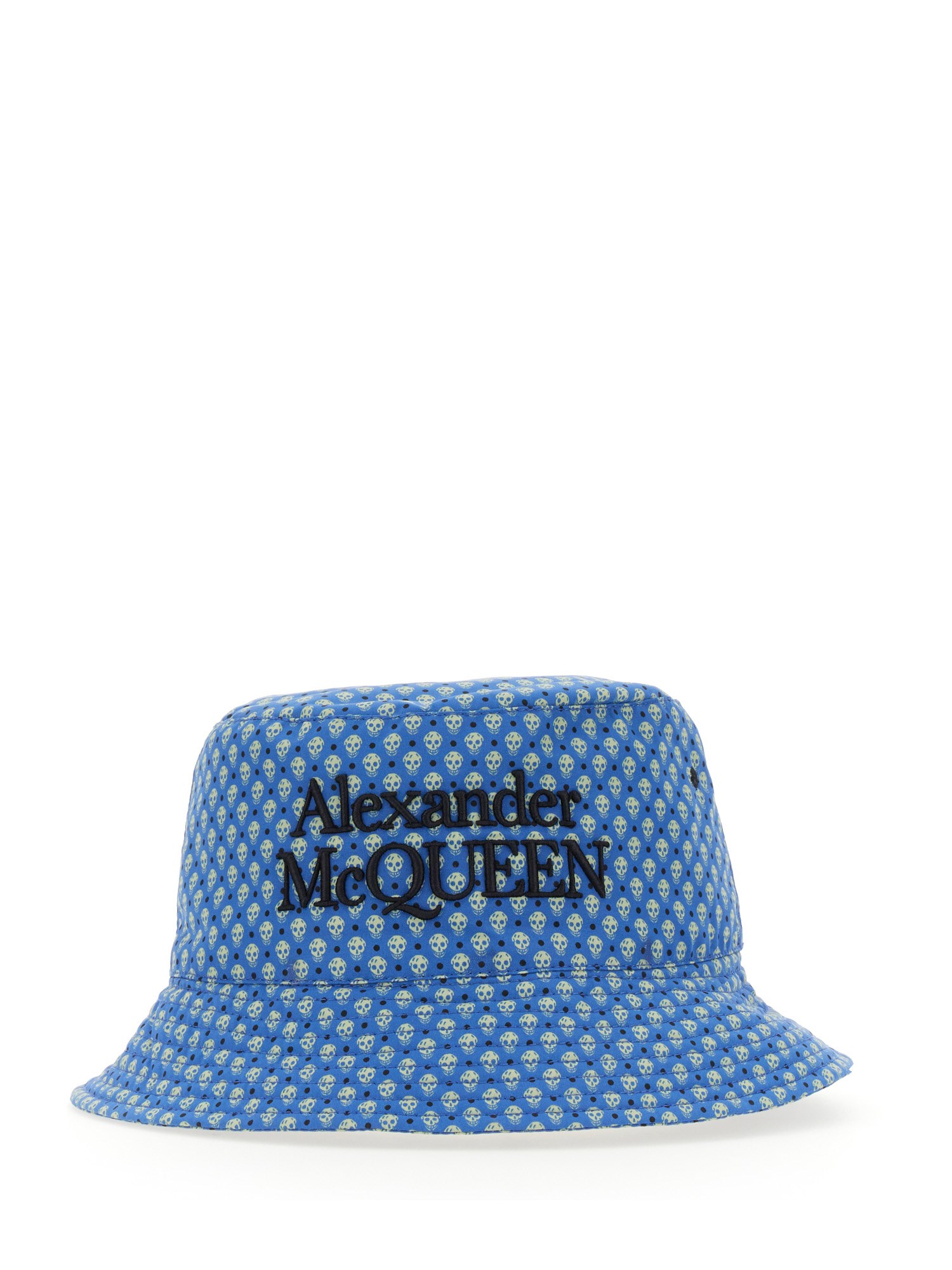 Alexander McQueen alexander mcqueen polka dots skull hat