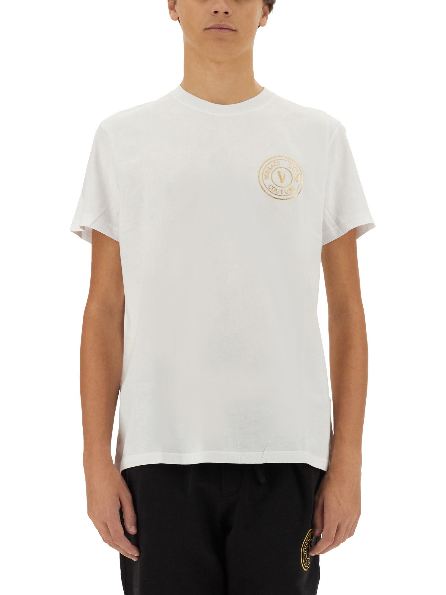 Versace Jeans Couture versace jeans couture "v-emblem" t-shirt