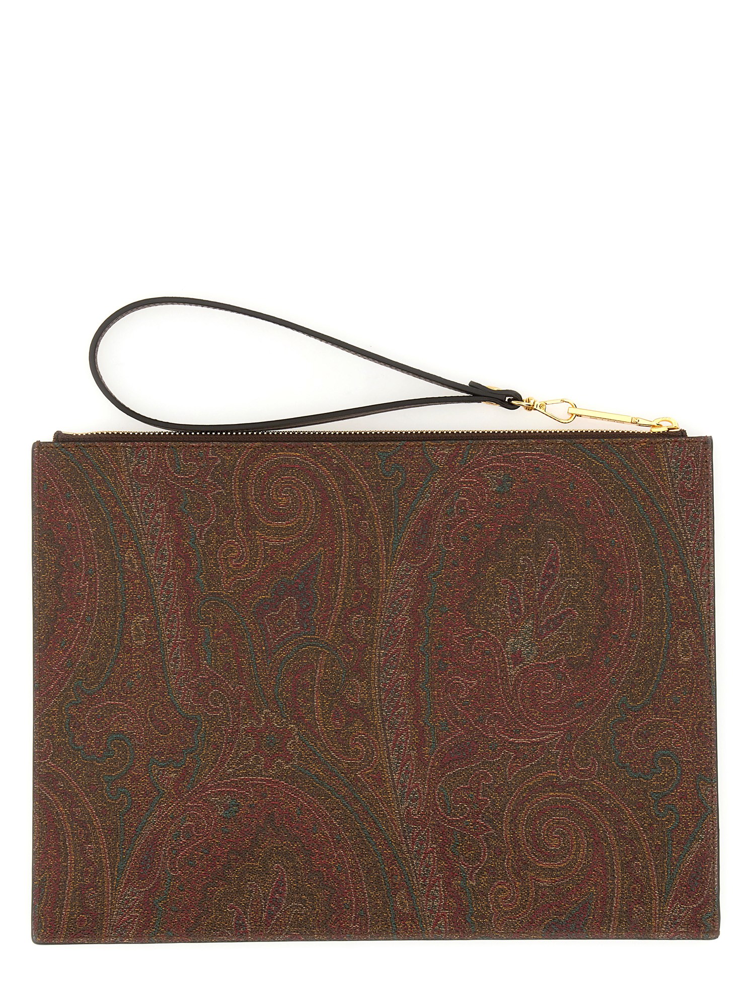 Etro etro pouch paisley jacquard medium