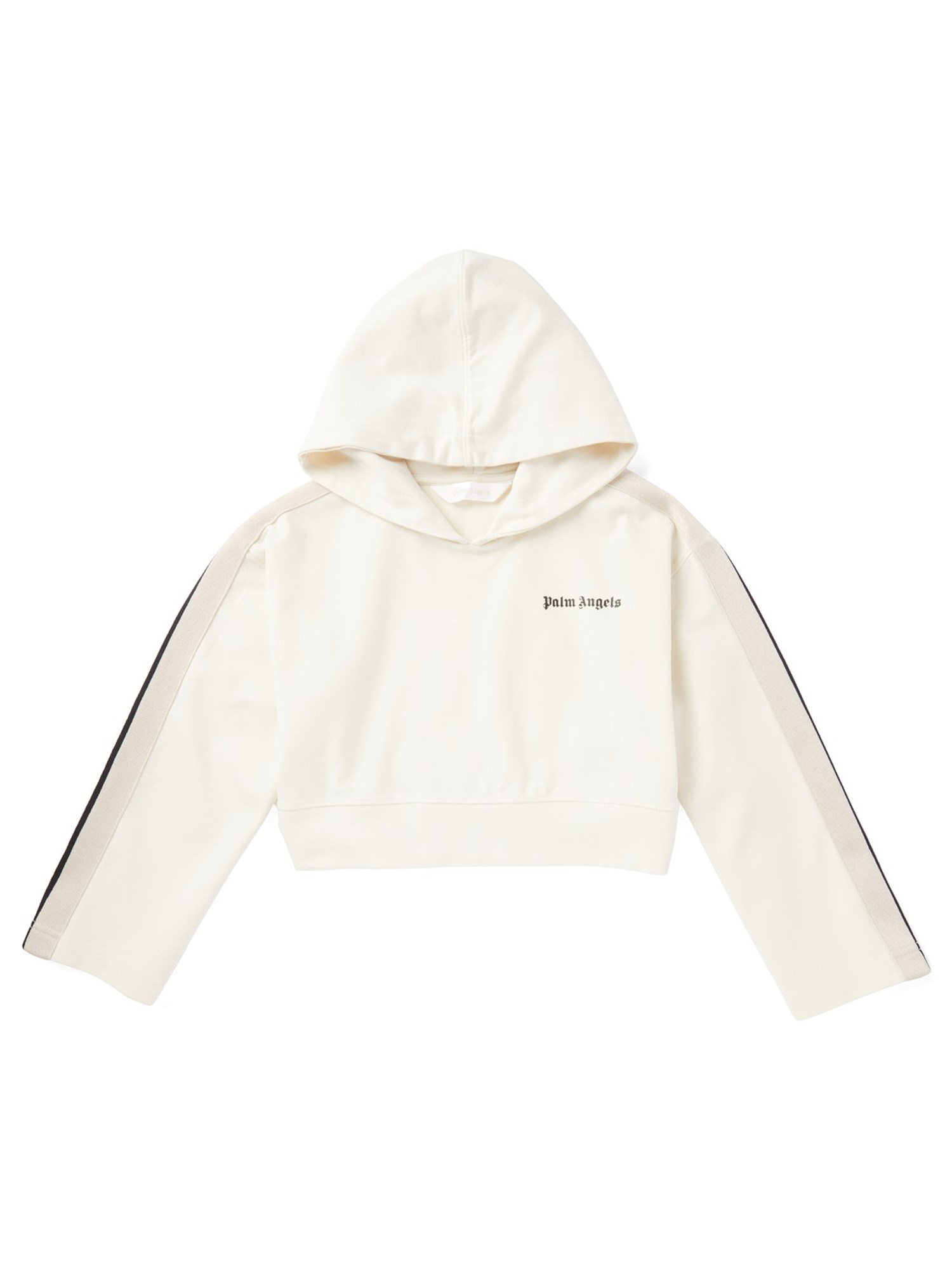 PALM ANGELS palm angels new track cropped hoodie