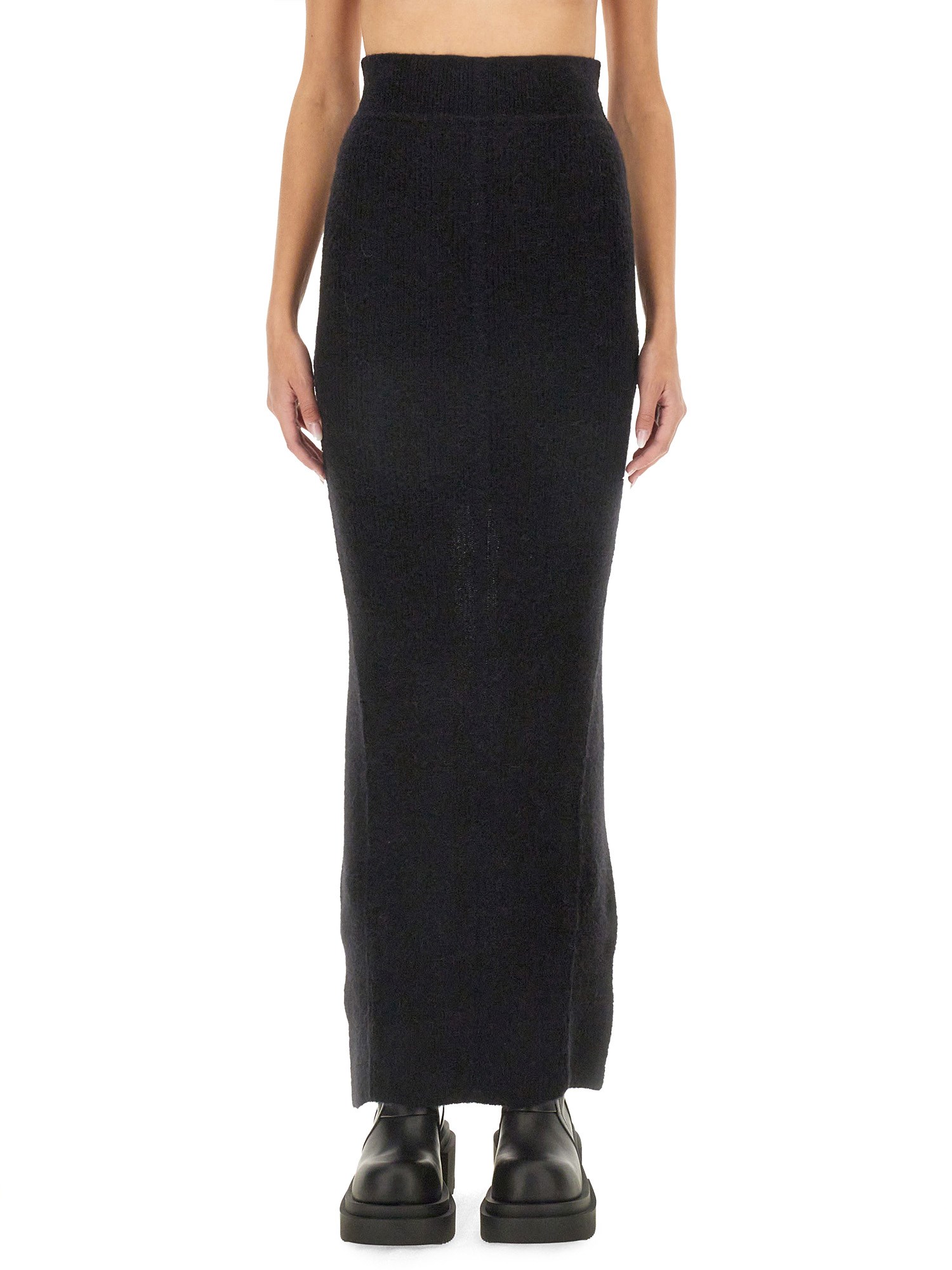 Rick Owens rick owens knit skirt