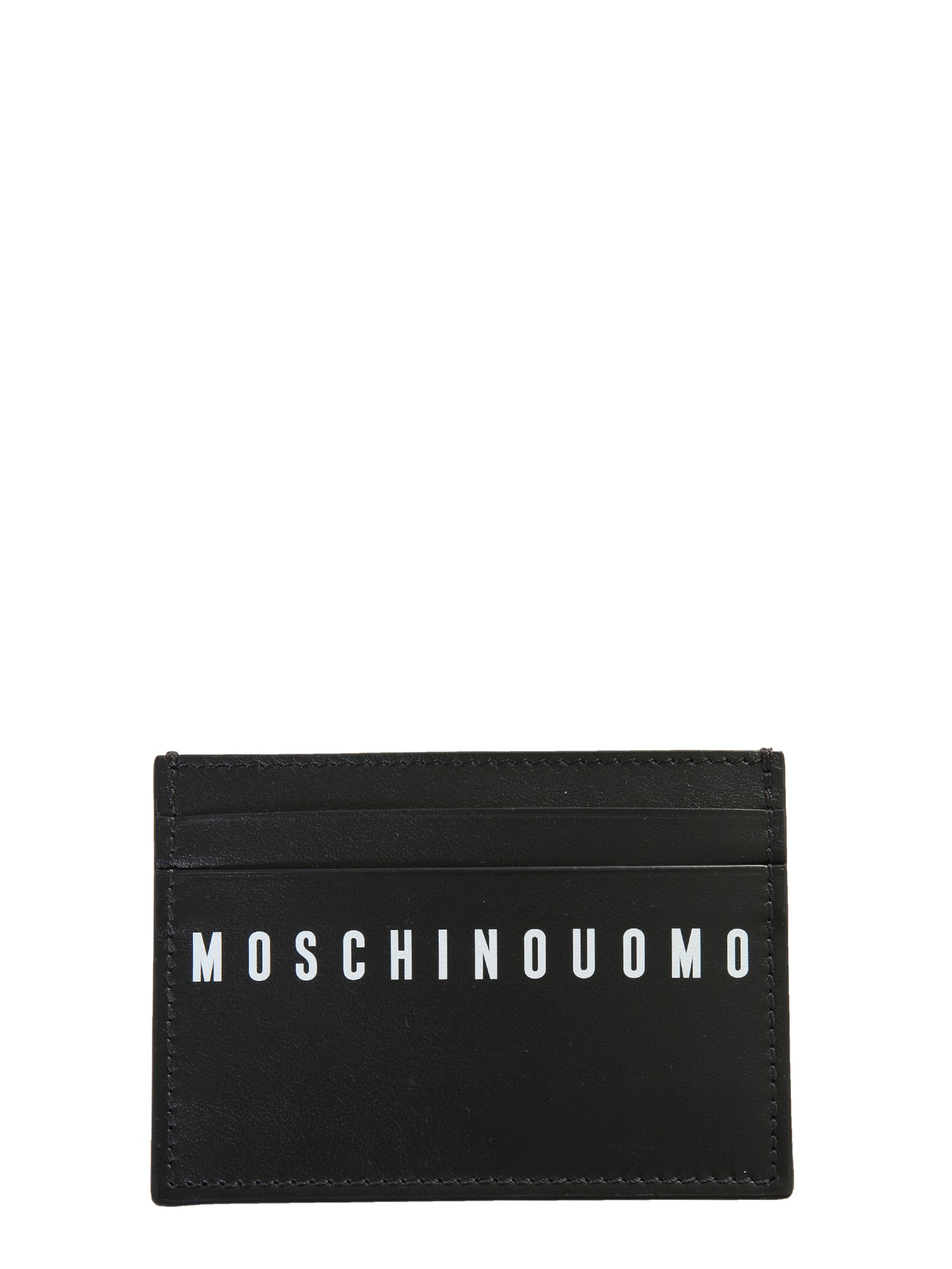 Moschino moschino card holder with logo