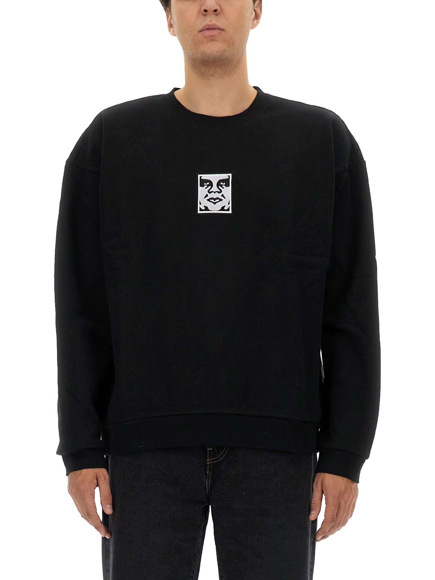 Obey obey cotton sweatshirt