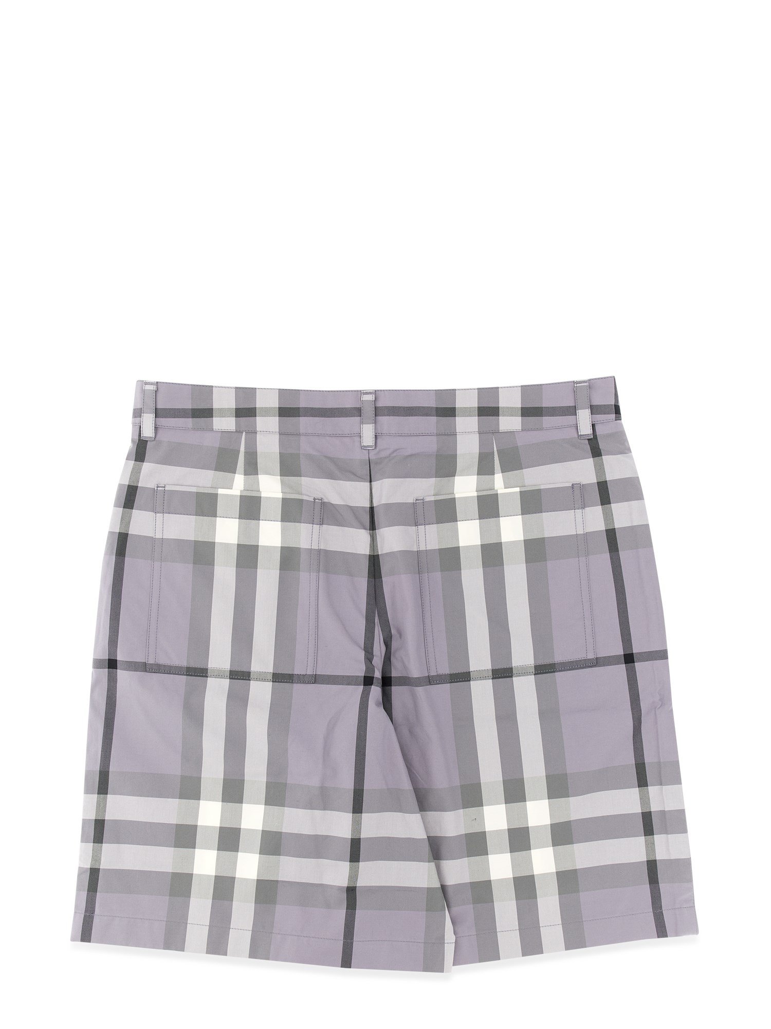 Burberry burberry bermuda shorts with tartan pattern