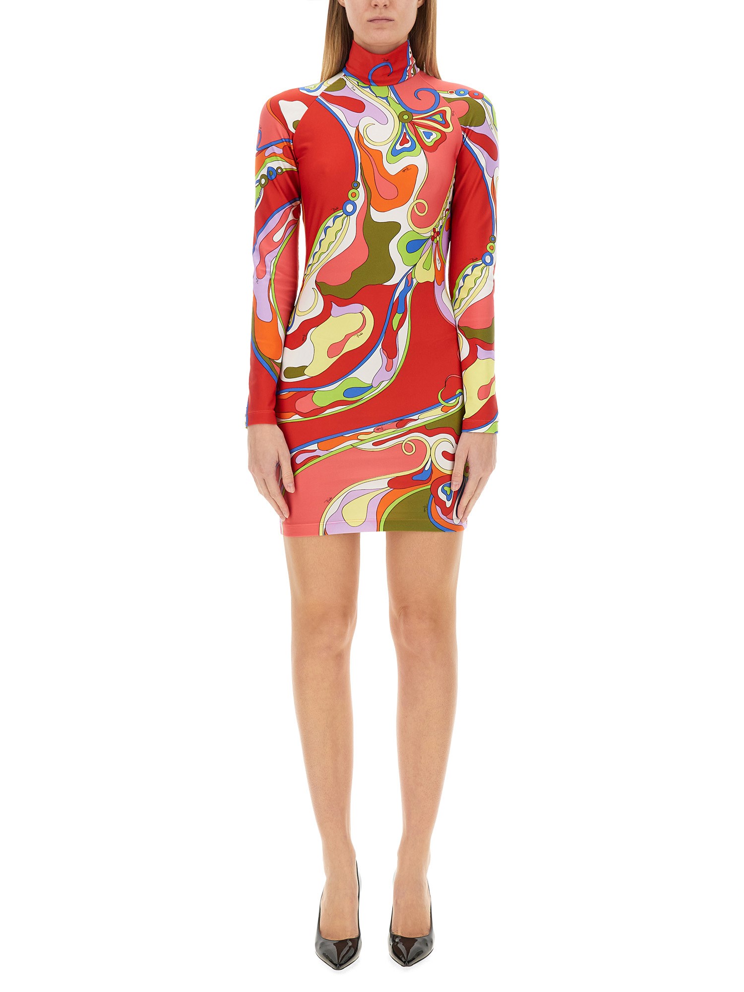 pucci pucci dress with print