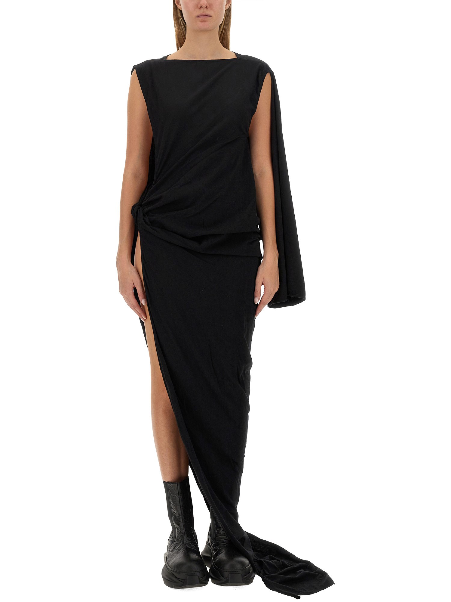 Rick Owens Drkshdw rick owens drkshdw dress cut out