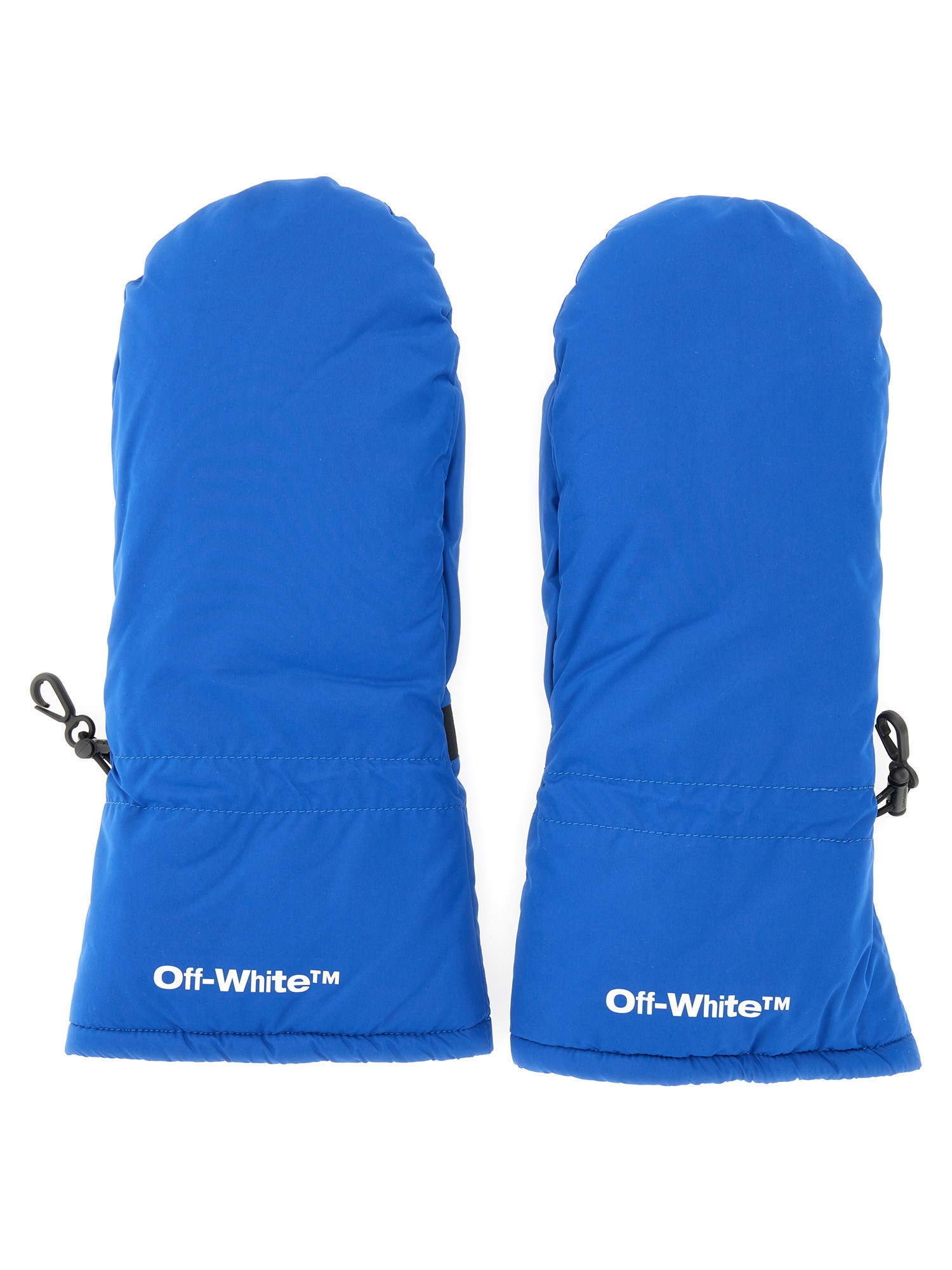 OFF-WHITE off-white printed mitten gloves