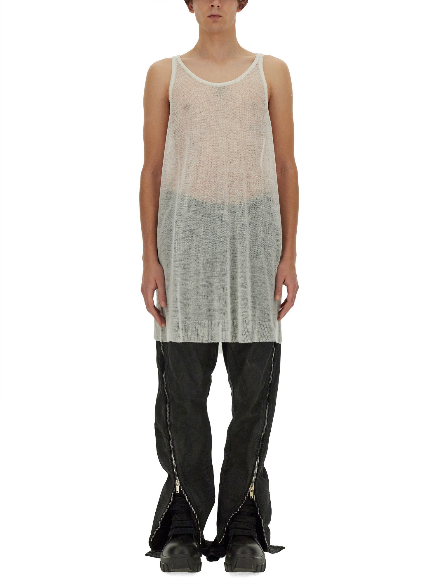 Rick Owens rick owens knitted tank top