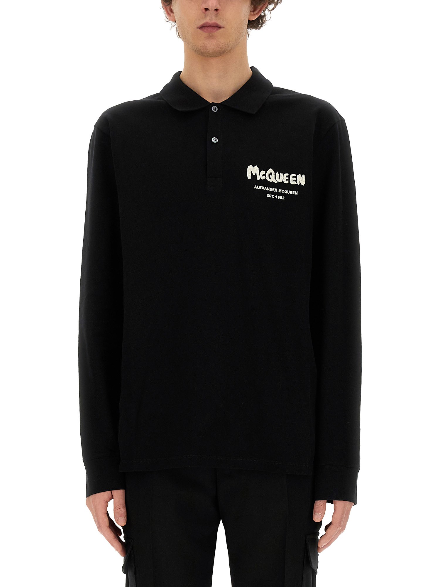 Alexander McQueen alexander mcqueen polo with logo