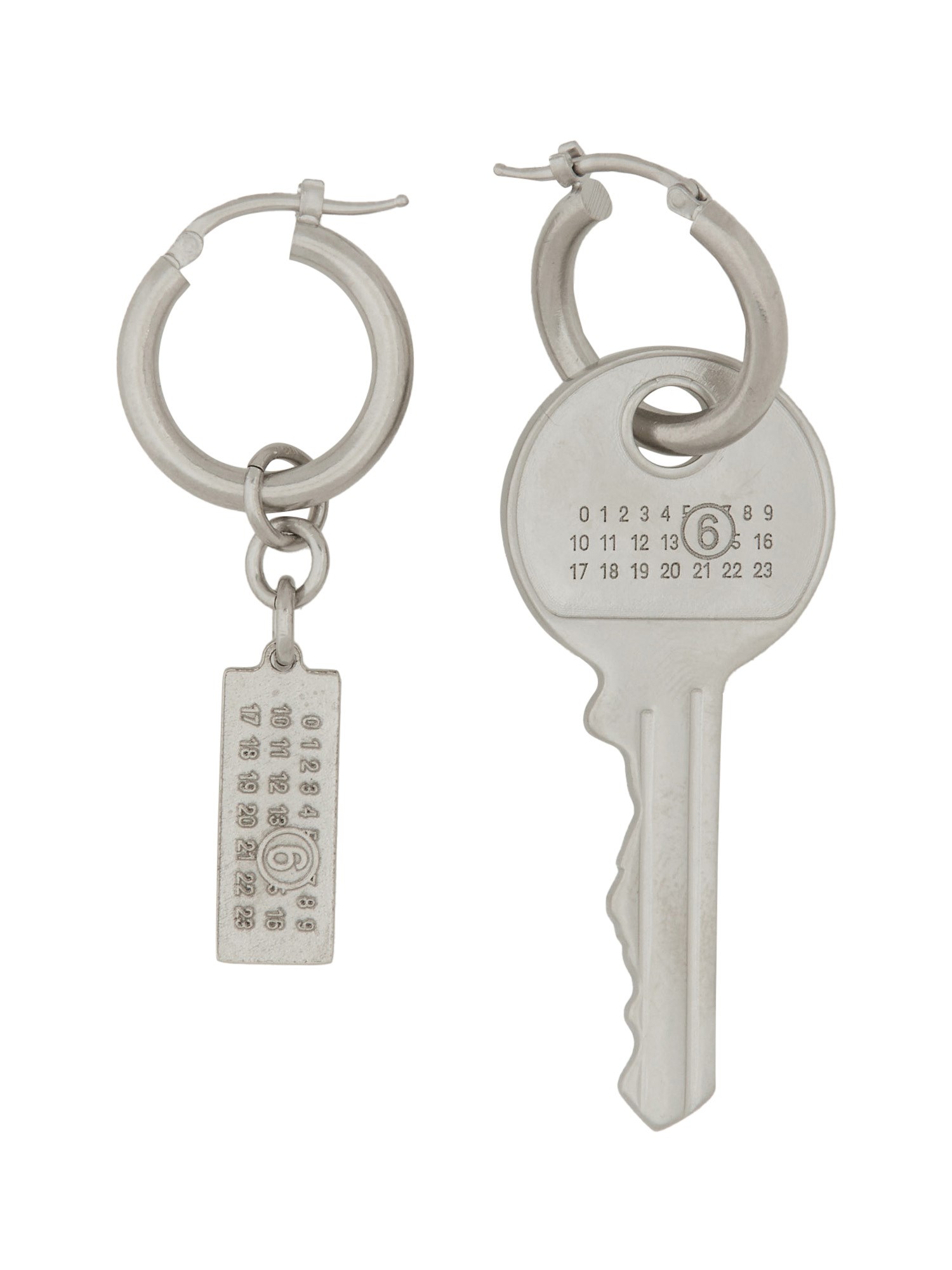 MM6 Maison Margiela mm6 maison margiela "tag and key" earrings