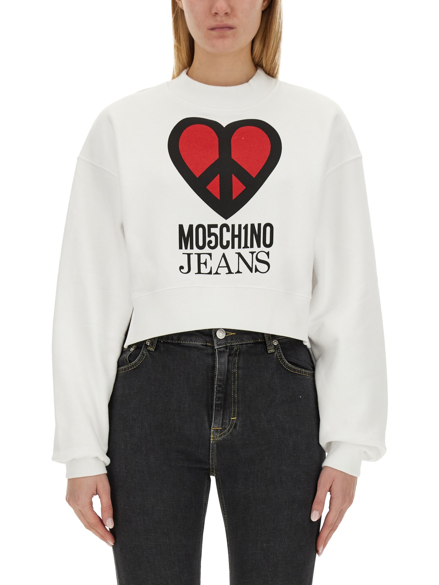 Moschino Jeans moschino jeans sweatshirt with logo