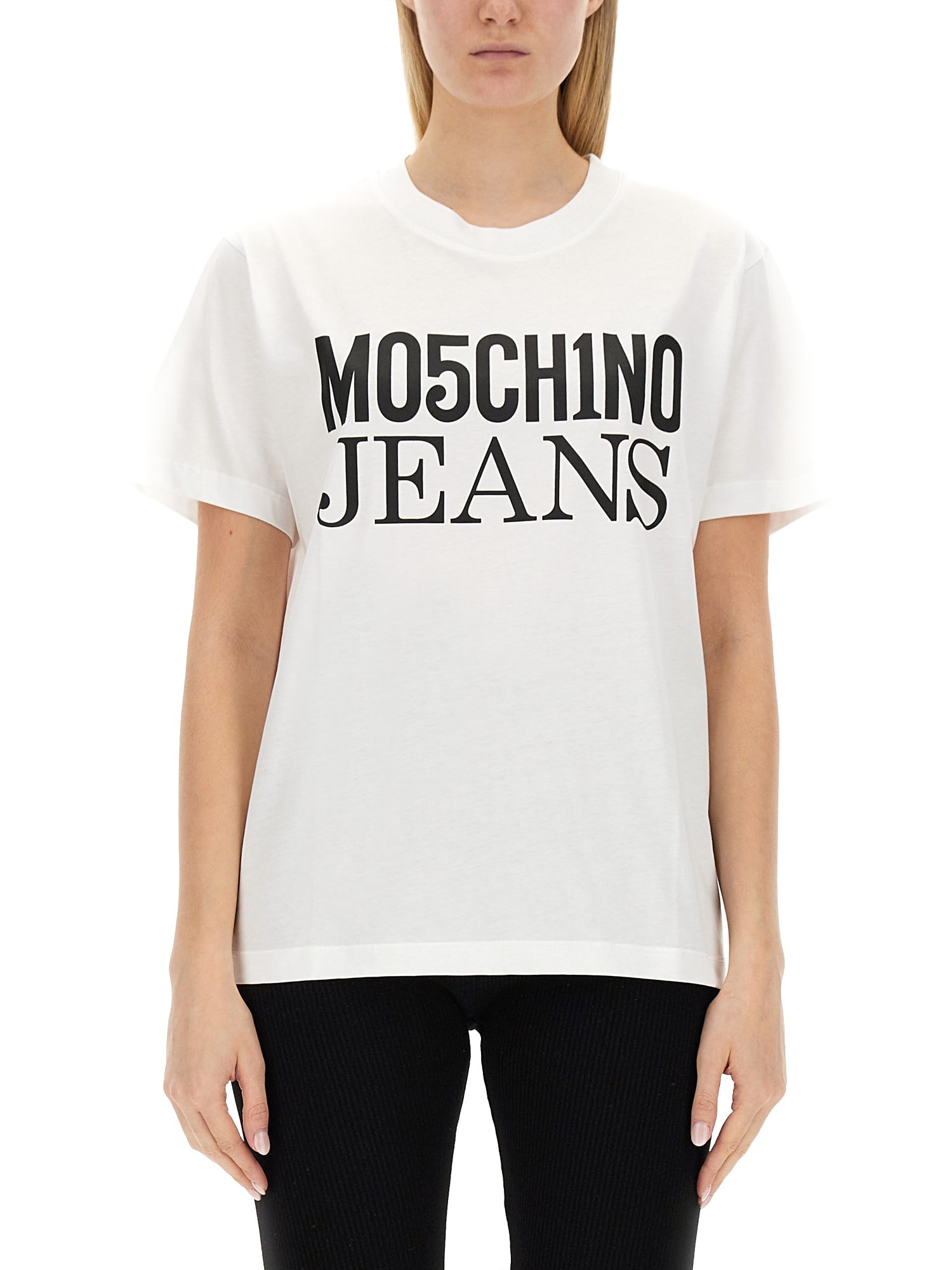 Moschino Jeans moschino jeans t-shirt with logo