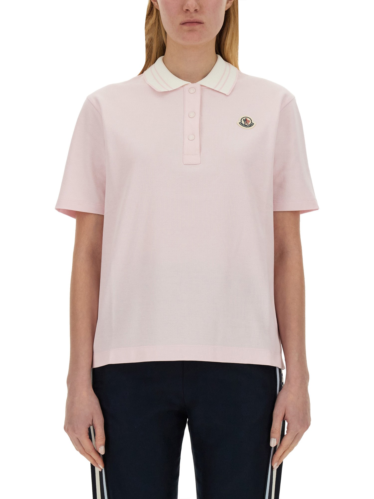 Moncler moncler polo with logo