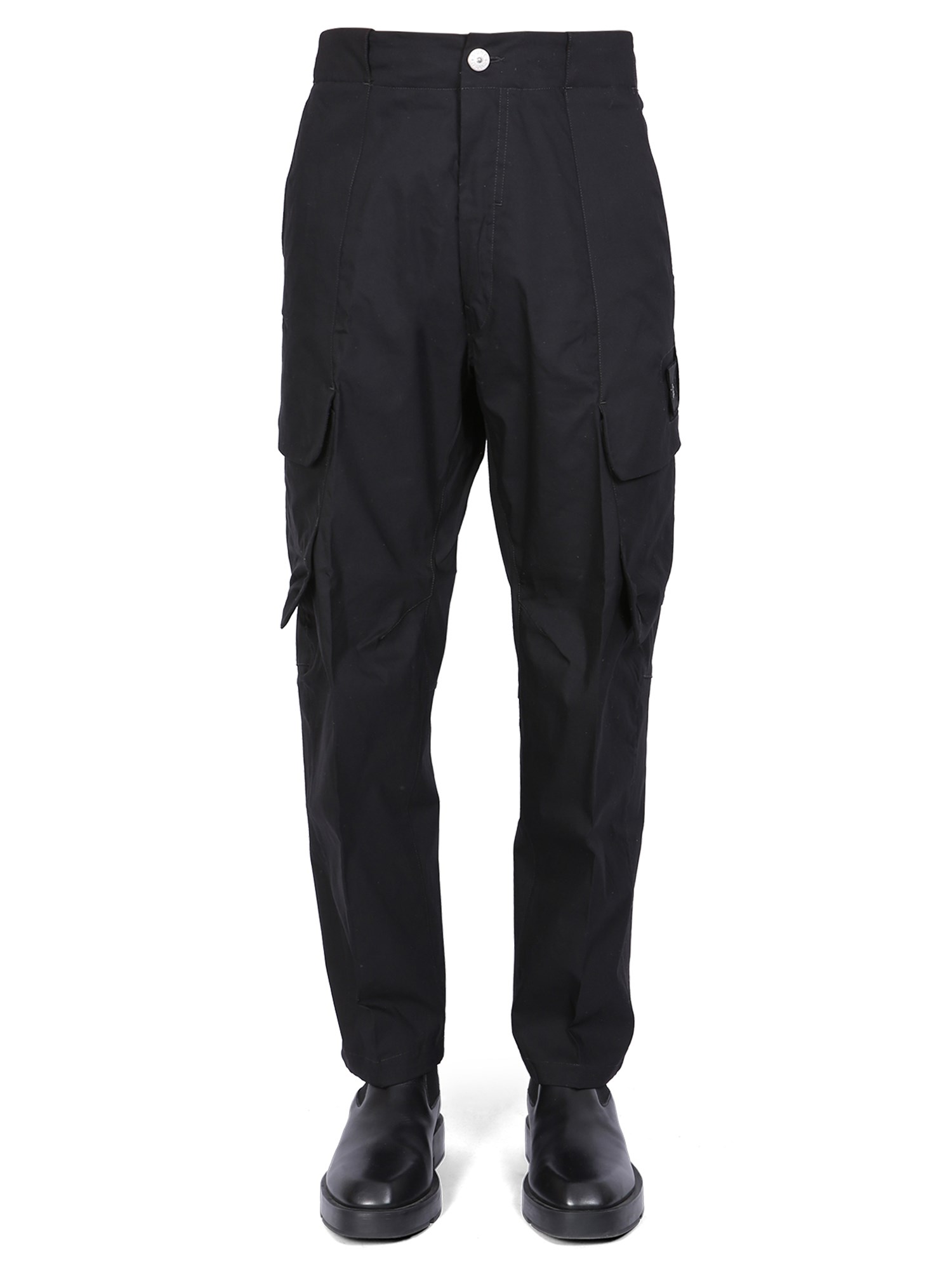 Stone Island Shadow Project stone island shadow project cargo pants with compass logo patch