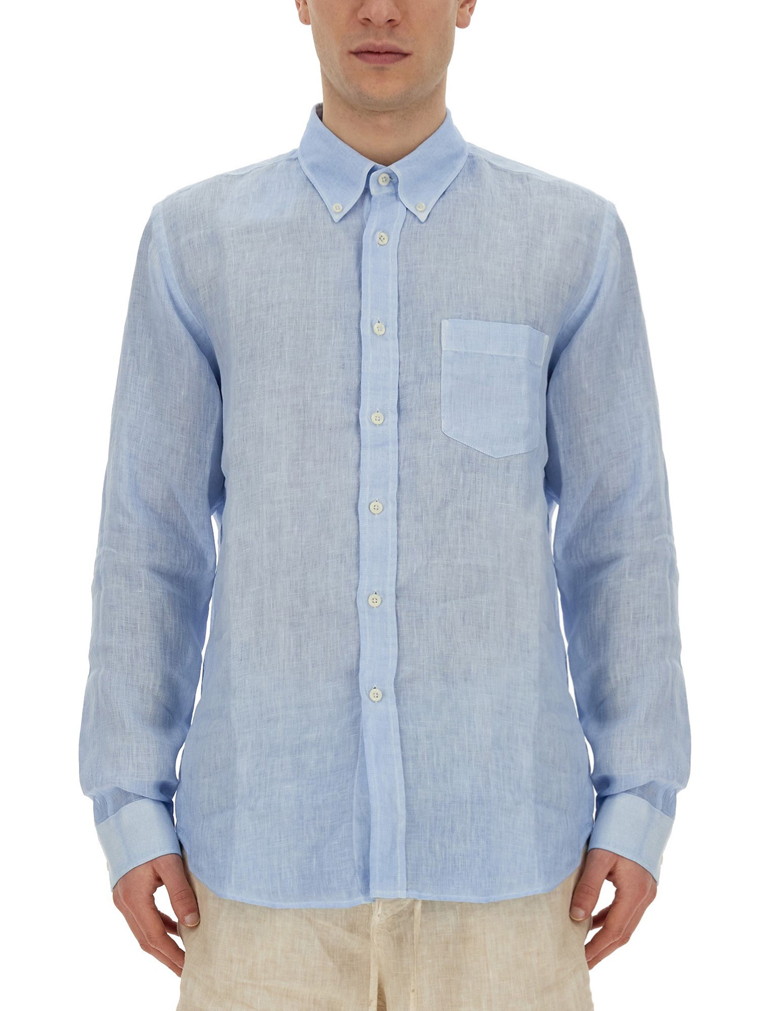 120% lino 120% lino regular fit shirt