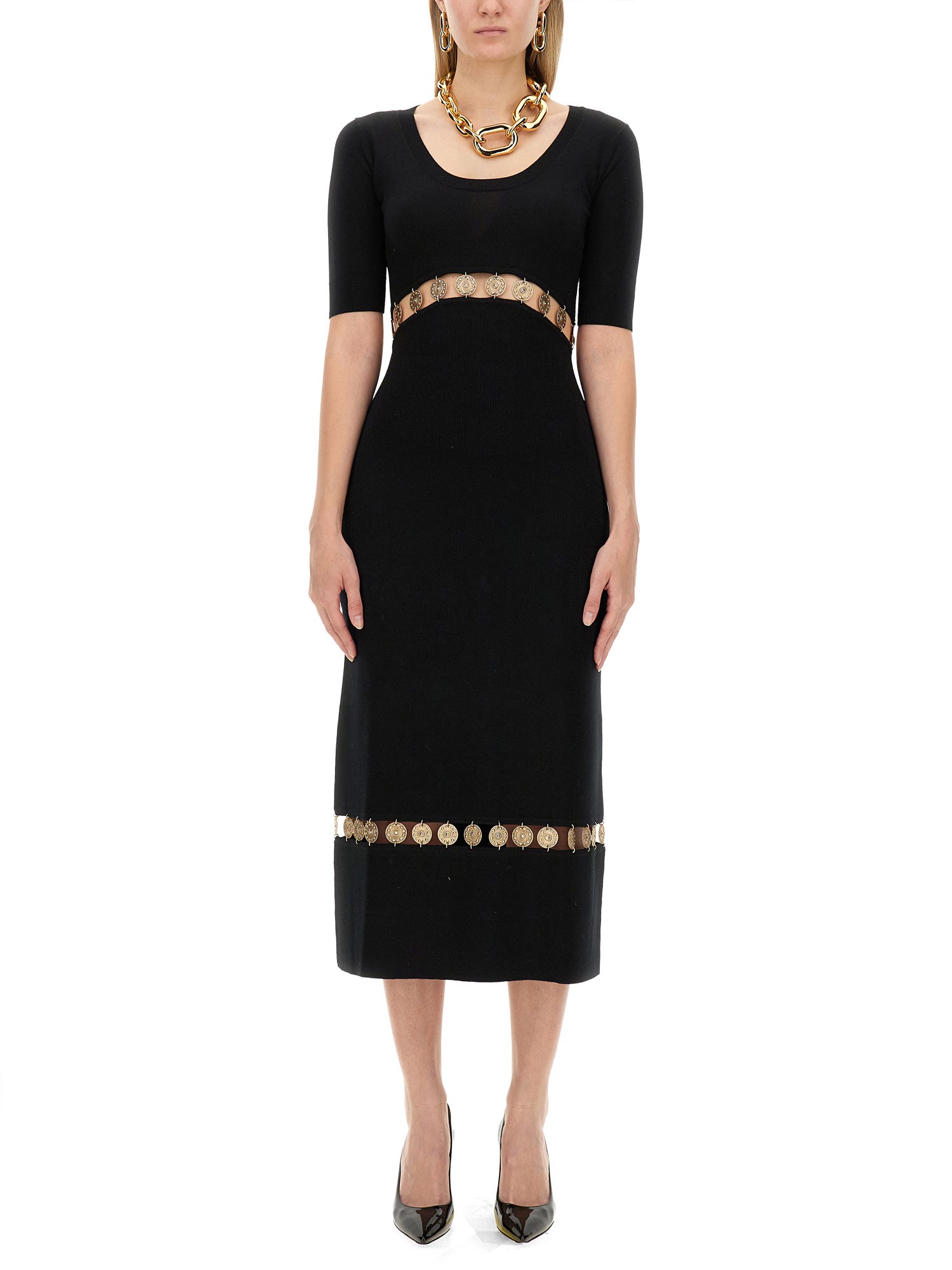 Rabanne rabanne dress cut out