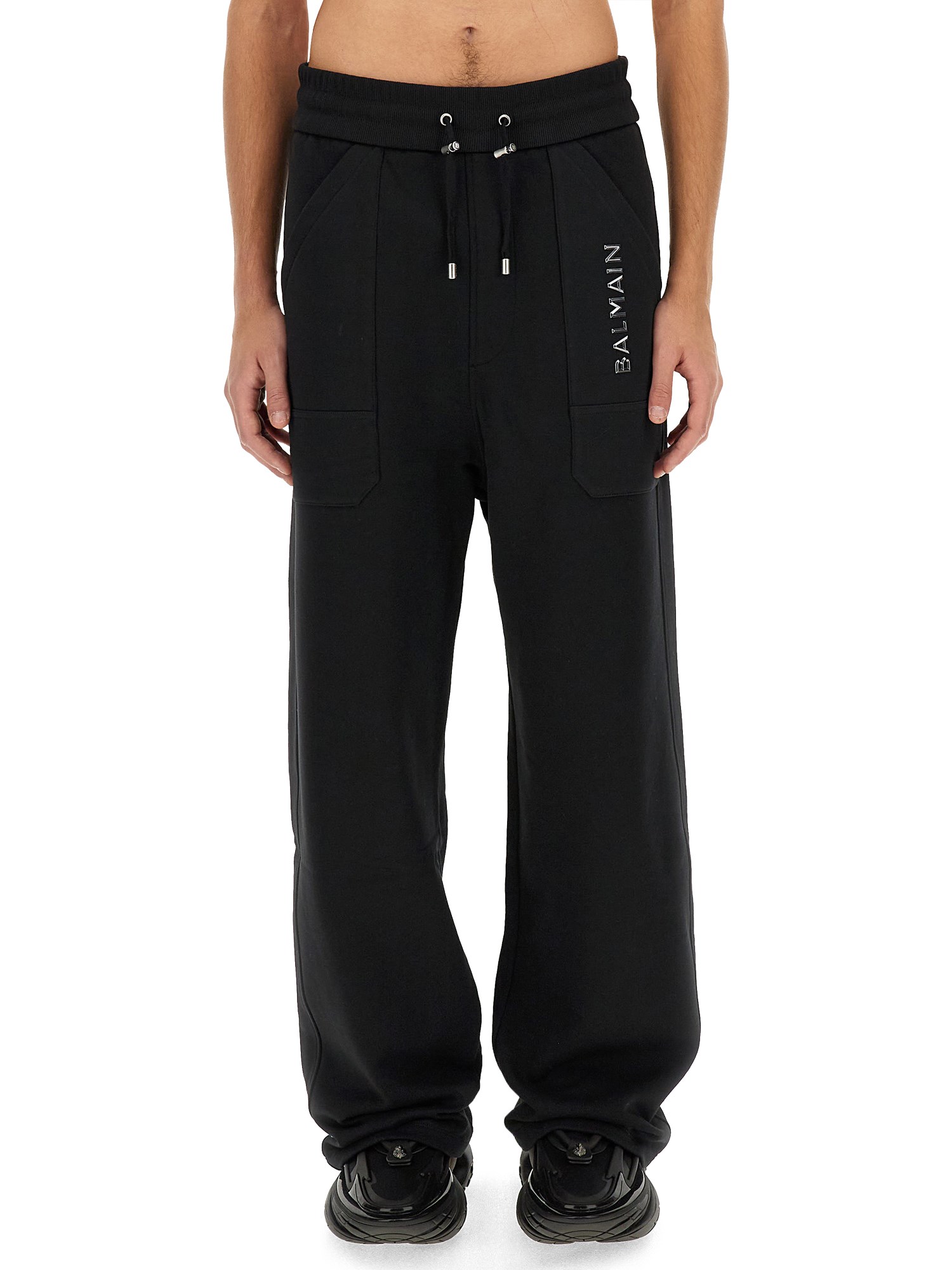 Balmain balmain jogging pants with logo