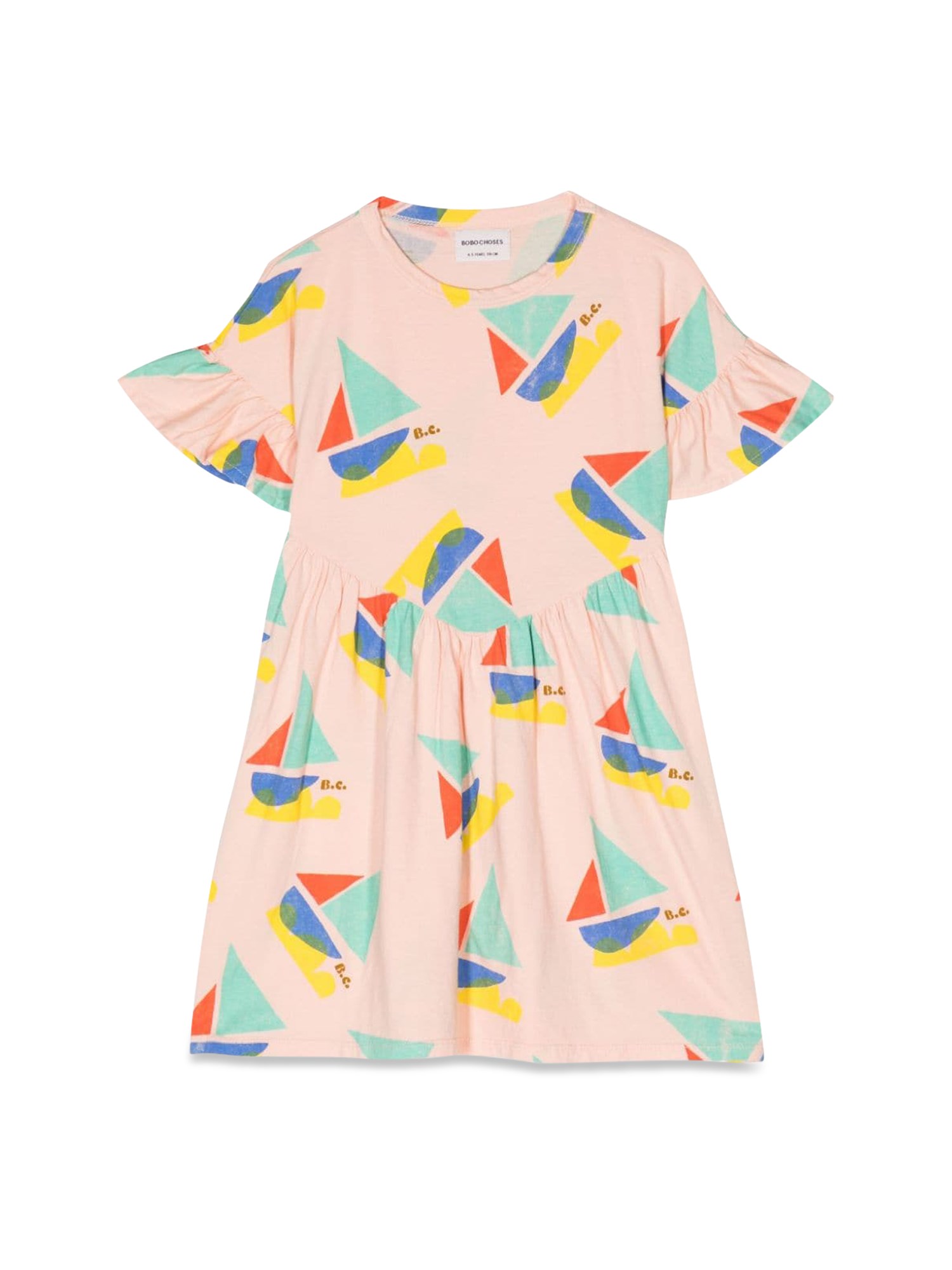 Bobo Choses bobo choses sailboat ruffle dress