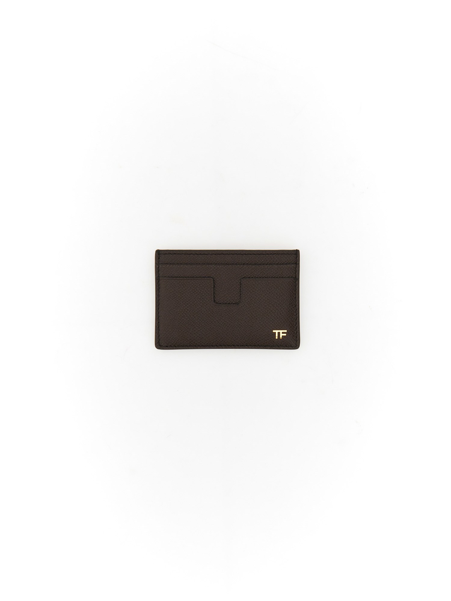 Tom Ford tom ford classic card holder "t line"