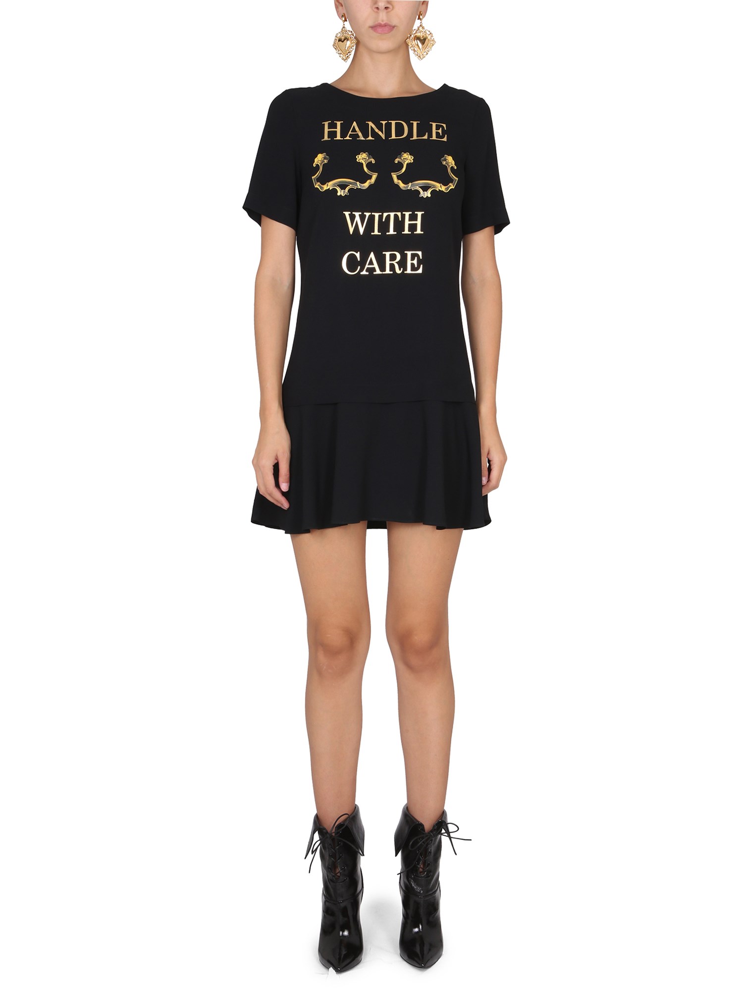 Moschino moschino "handle with care" dress