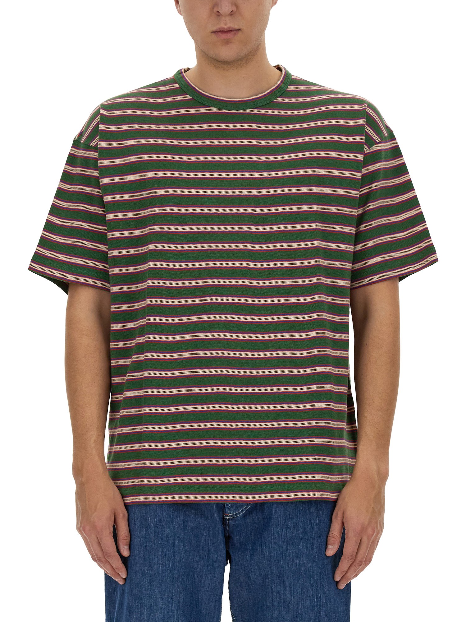Ymc ymc striped t-shirt