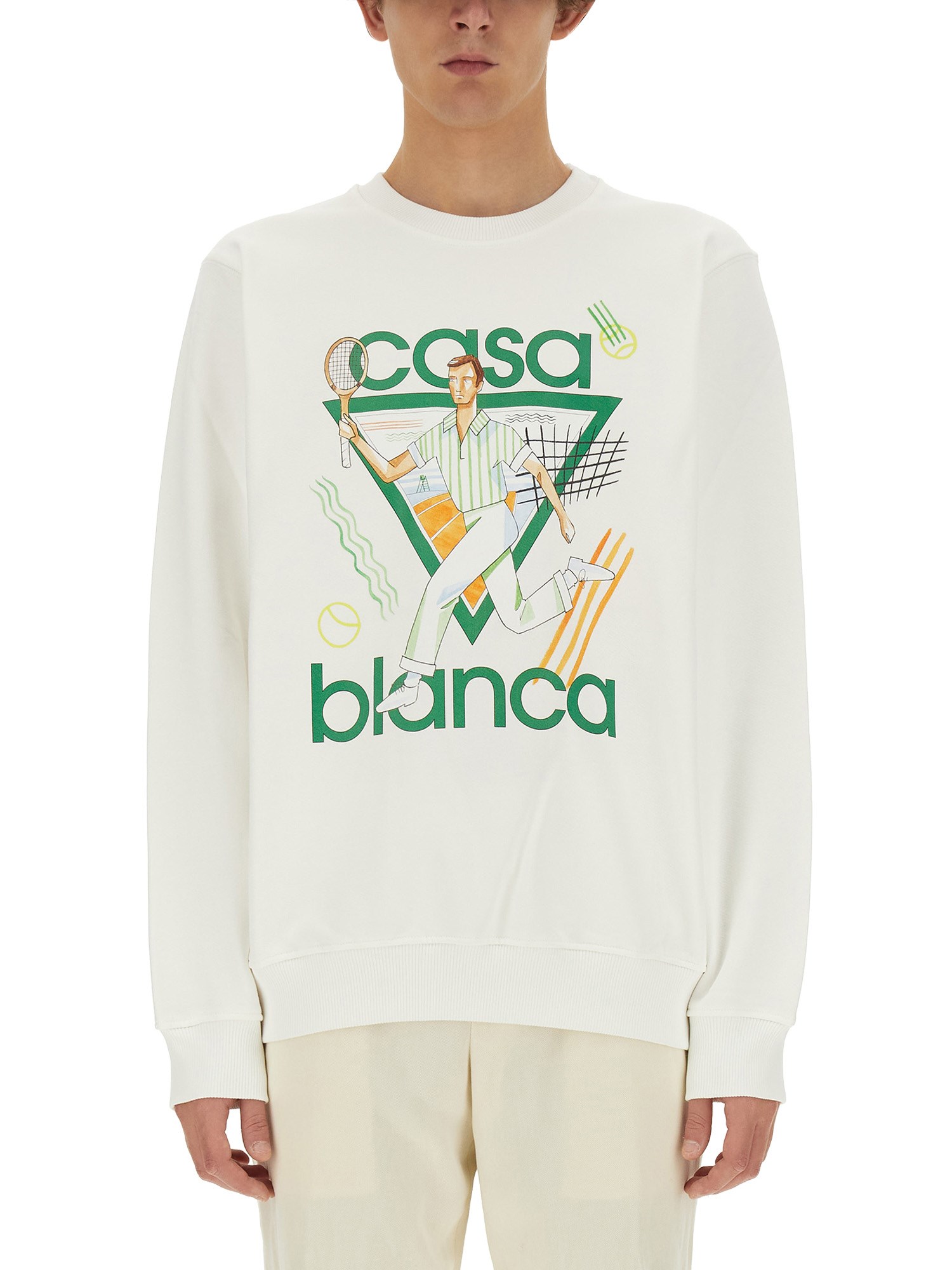 Casablanca casablanca sweatshirt with logo